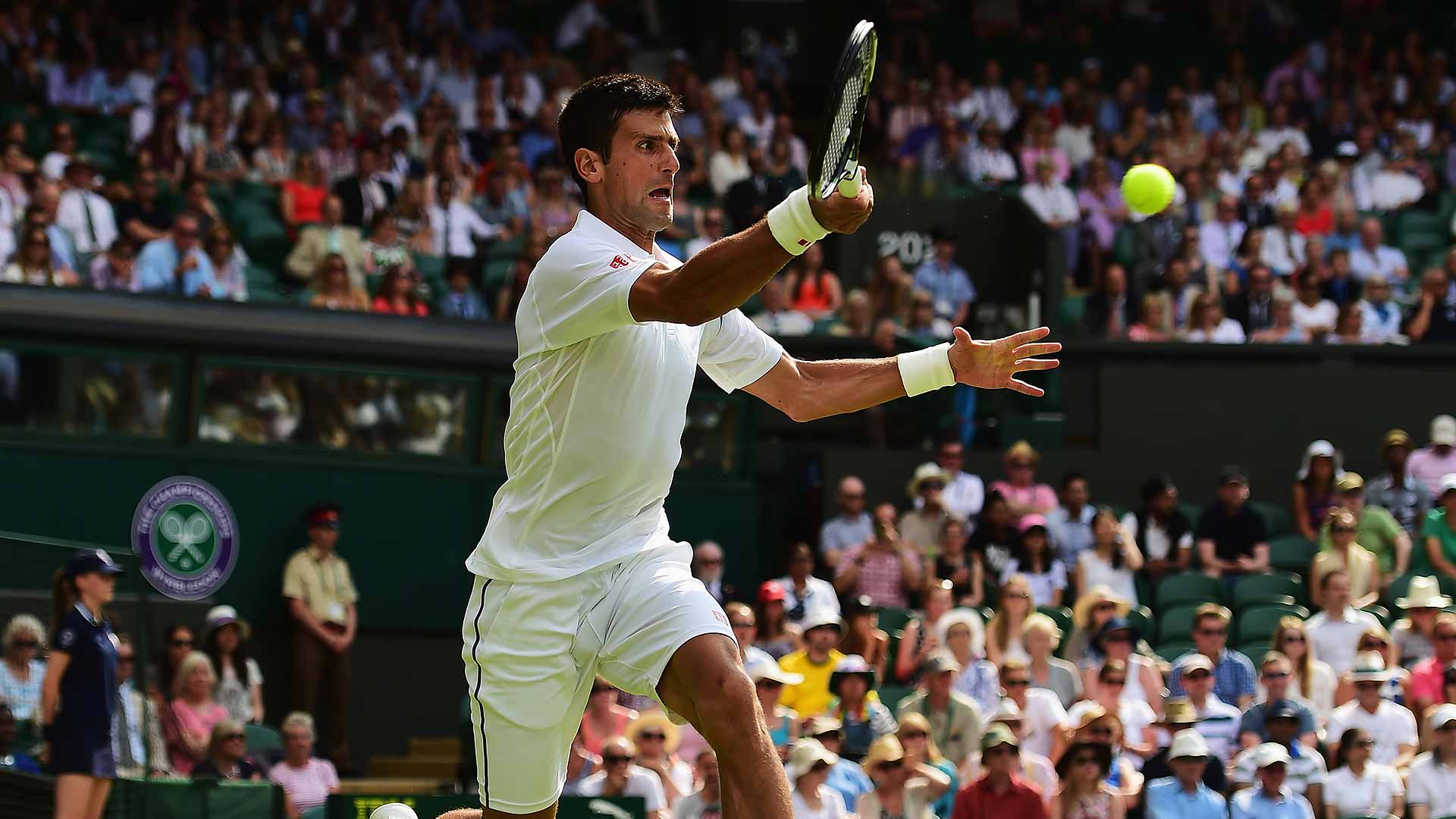 Wimbledon 2015 Friday1 Djokovic Tomic Anderson Mayer World