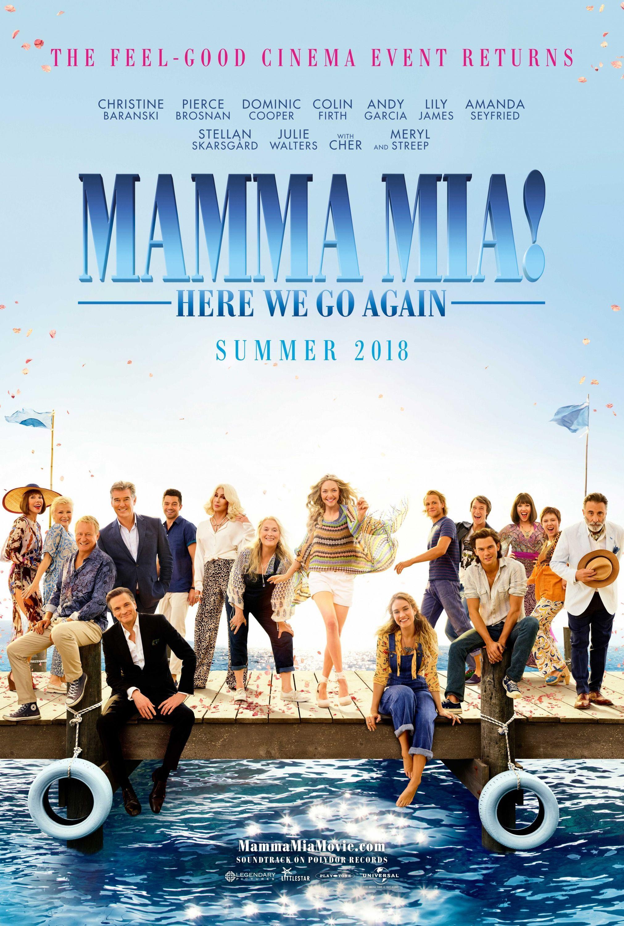 Mamma Mia! Here We Go Again. Movie. Mamma mia, Movie