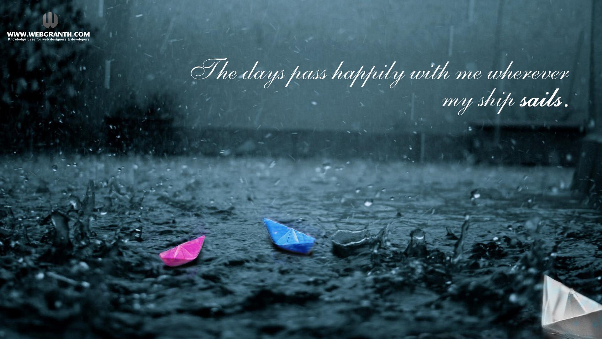 Rain Wallpaper: Best Collection of Rainy Desktop HD Wallpaper. July