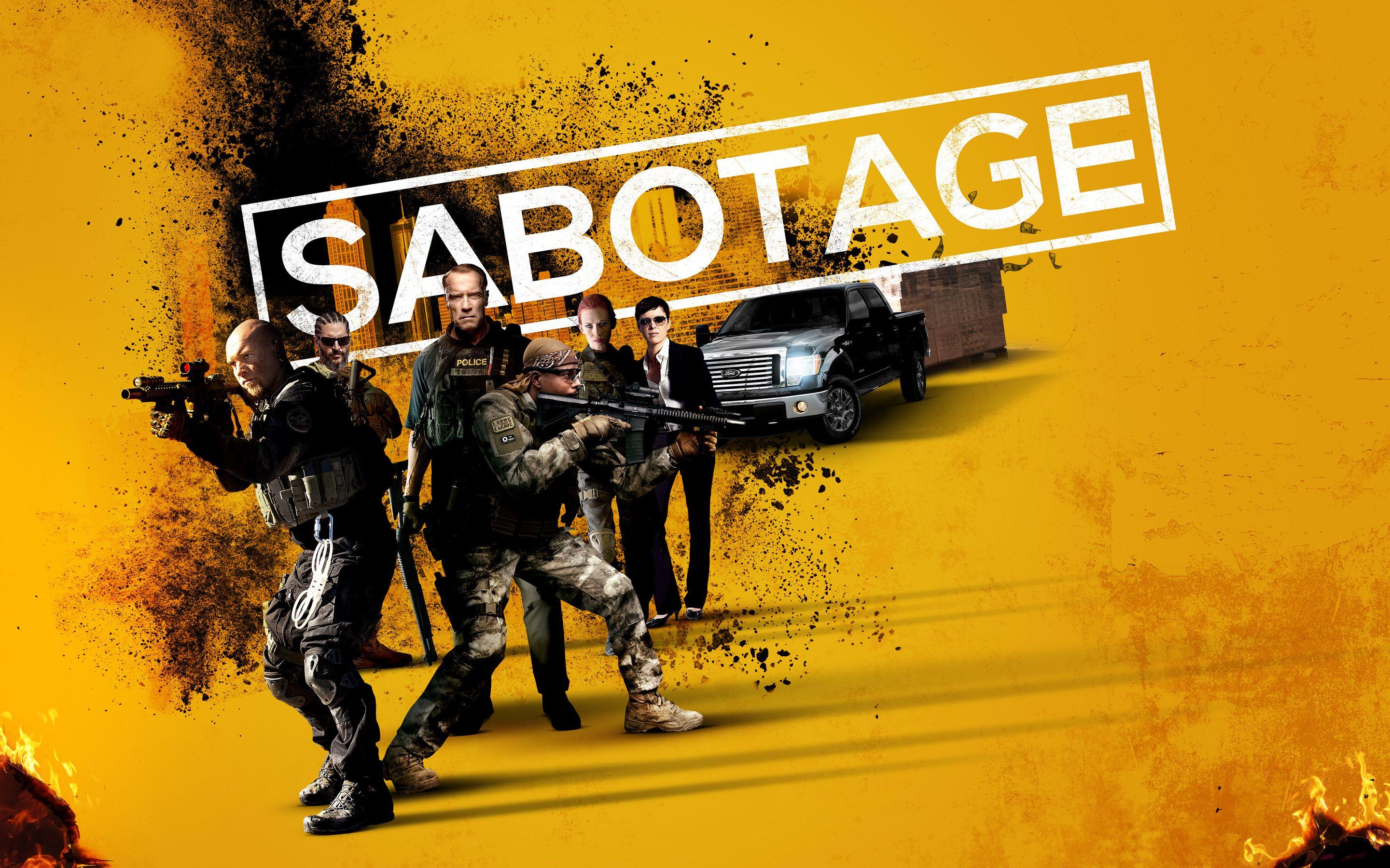 Sabotage 2014 Movie Wallpaper