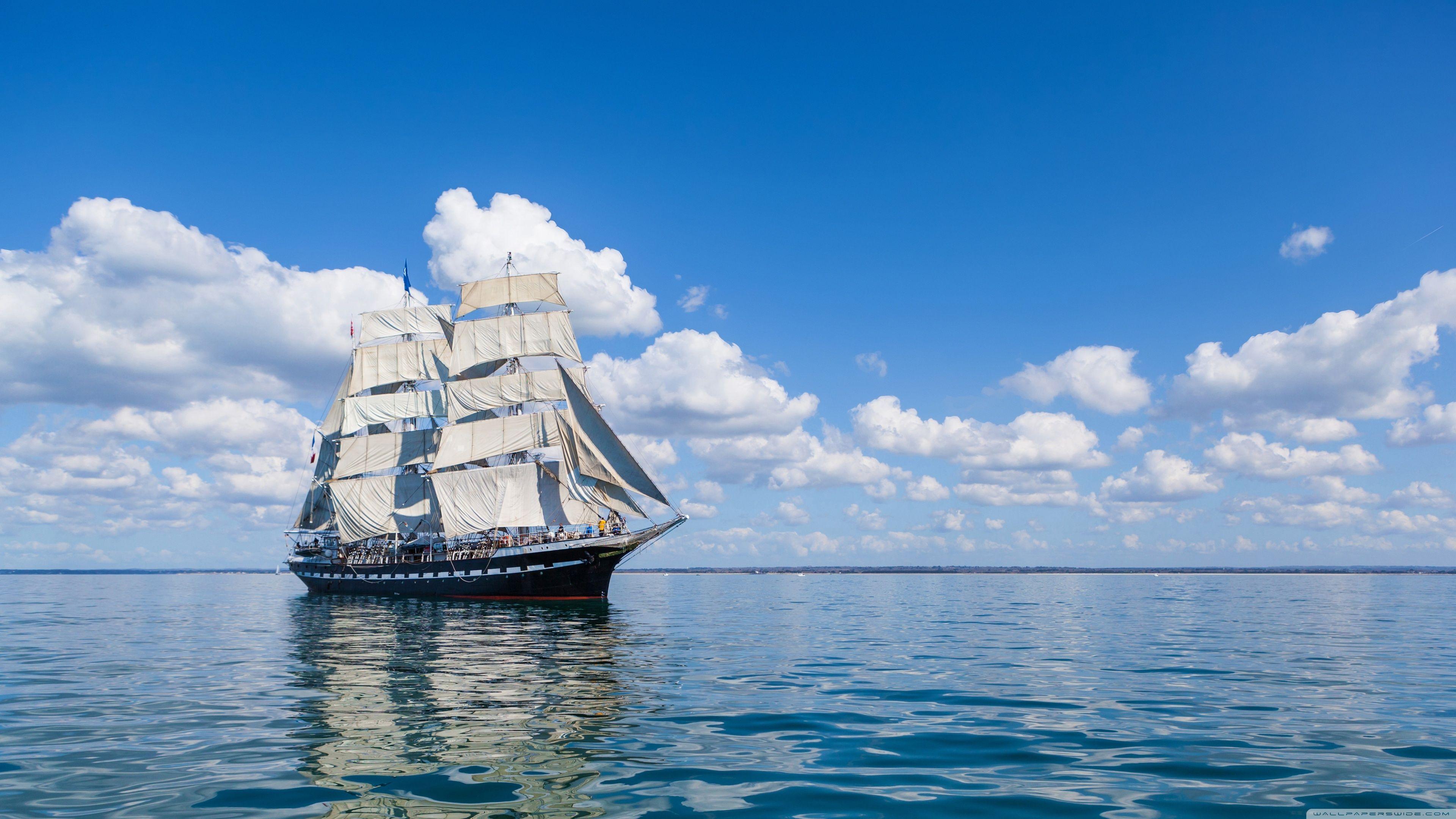 Sailing Ship ❤ 4K HD Desktop Wallpaper for • Wide & Ultra