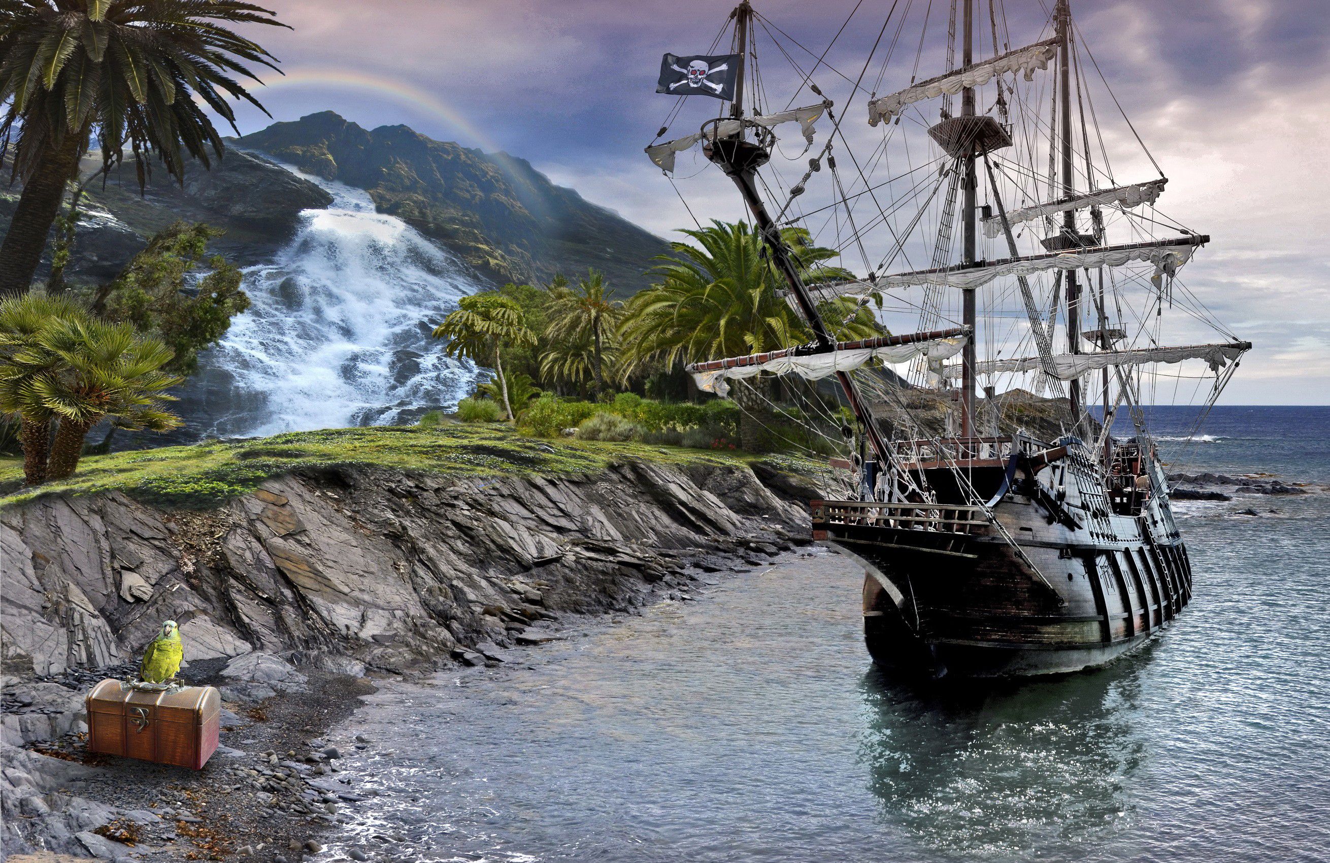 Sailing Ship Full HD Wallpaper and Background Imagex1700