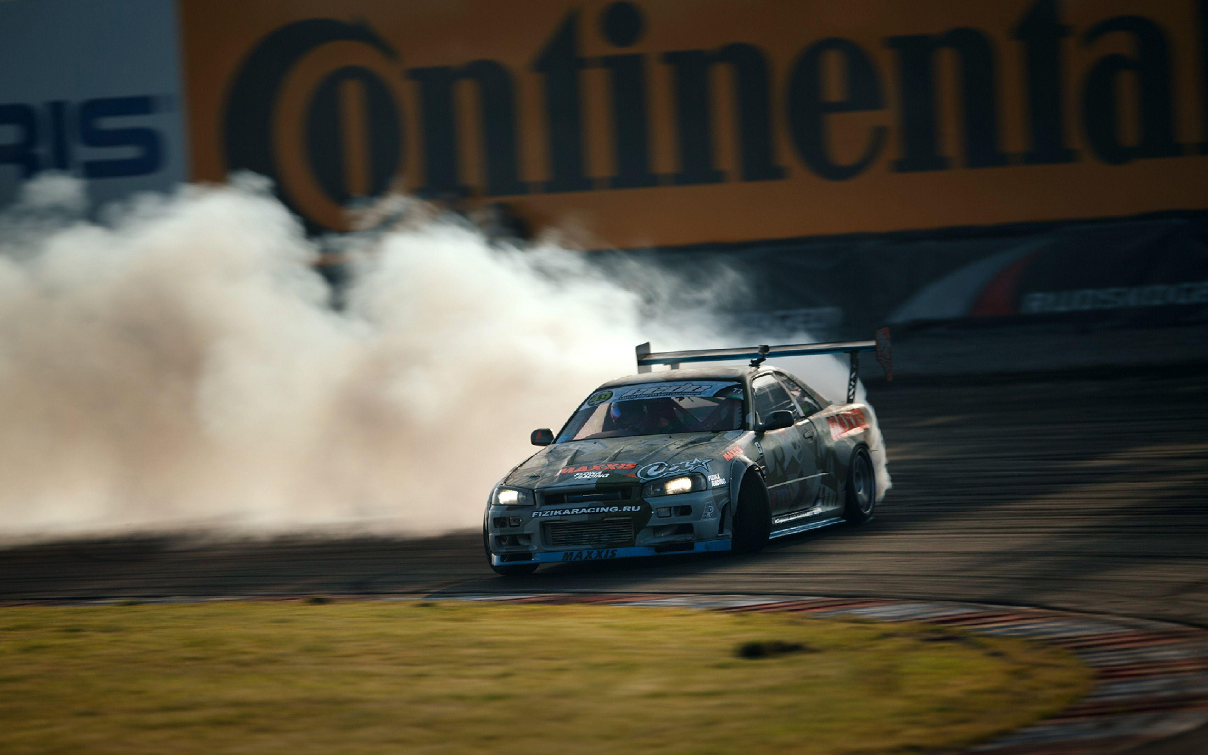 Nissan Skyline Gtr R34 Sport Car HD Wallpaper. #drift life