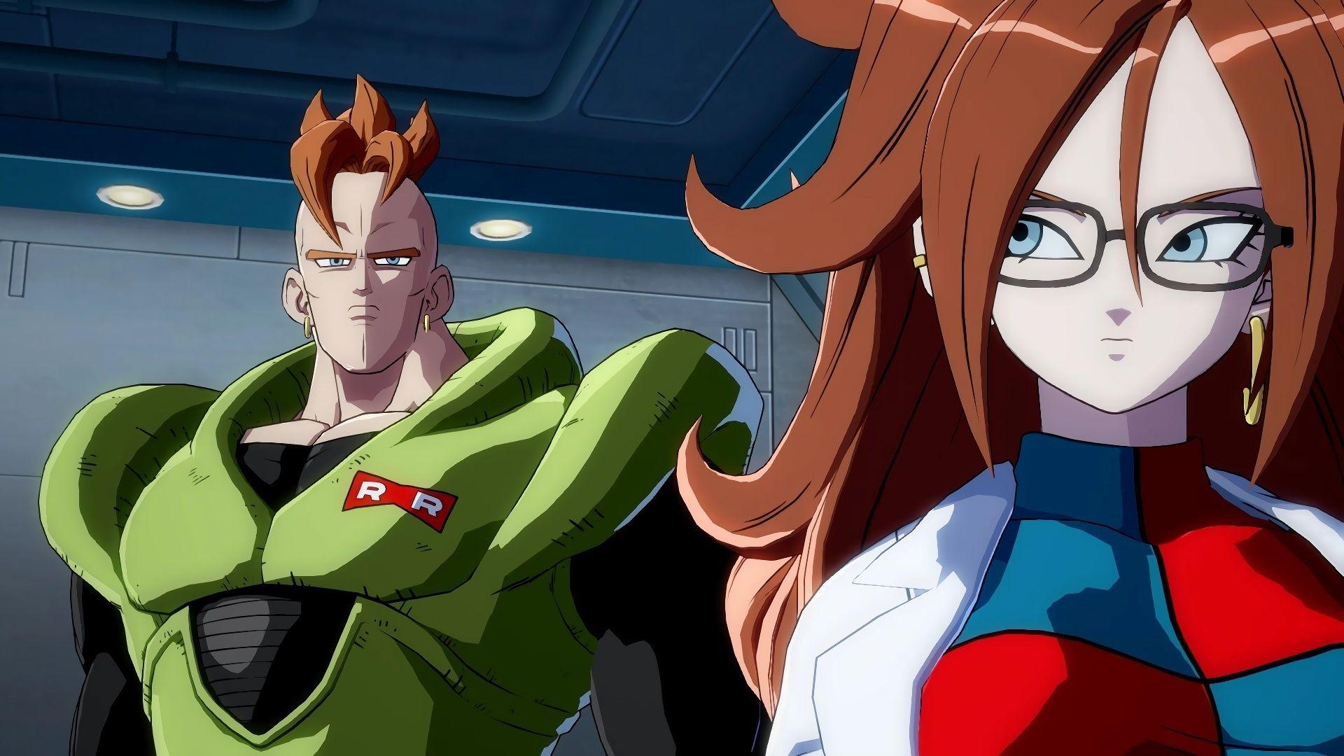 Video Game, Dragon Ball Fighterz, Android 21 And 16 Dragon