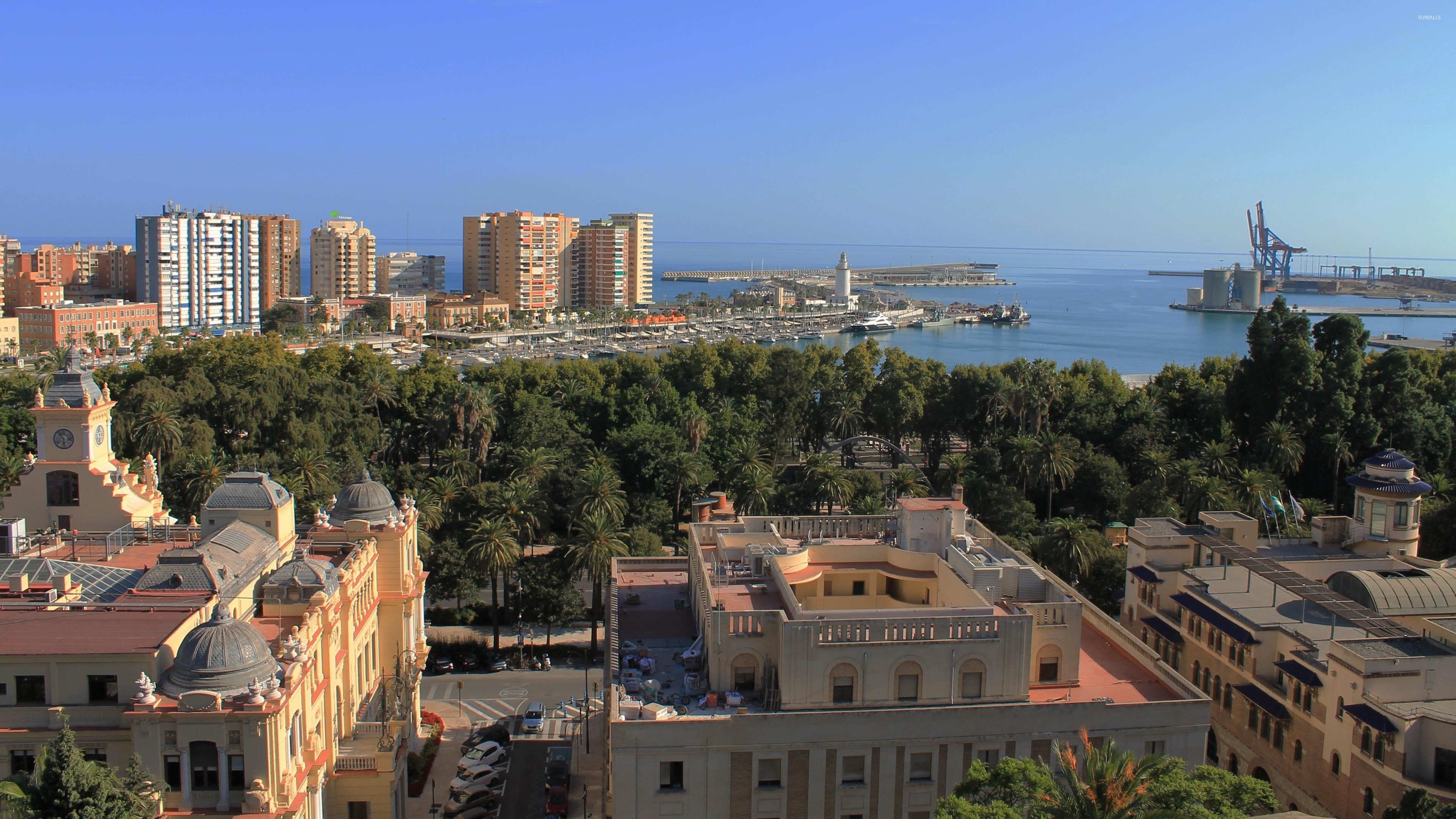 The coast of Malaga wallpaper wallpaper