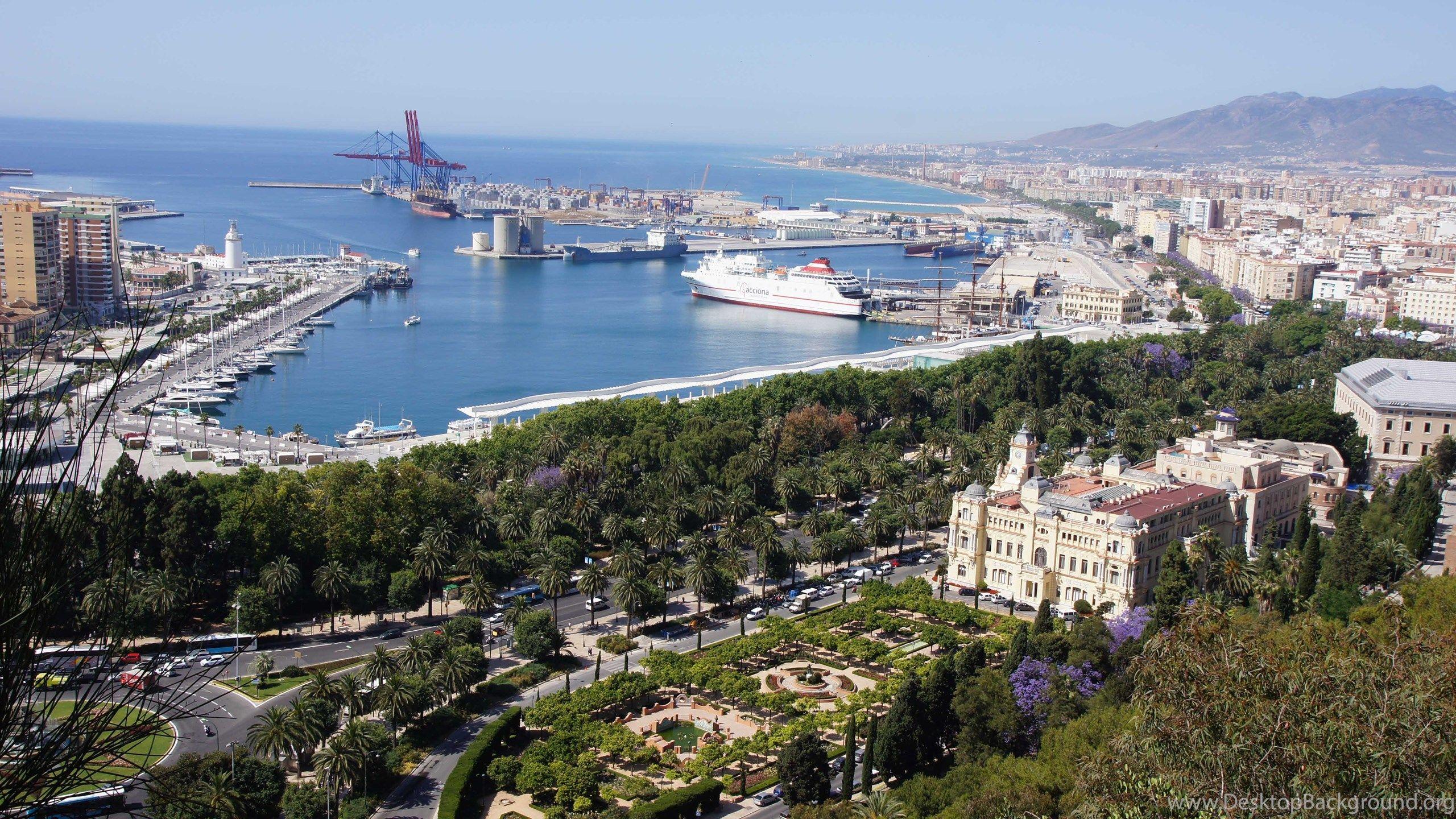 Puerto De Malaga, Desktop And Mobile Wallpaper, Wallippo Desktop