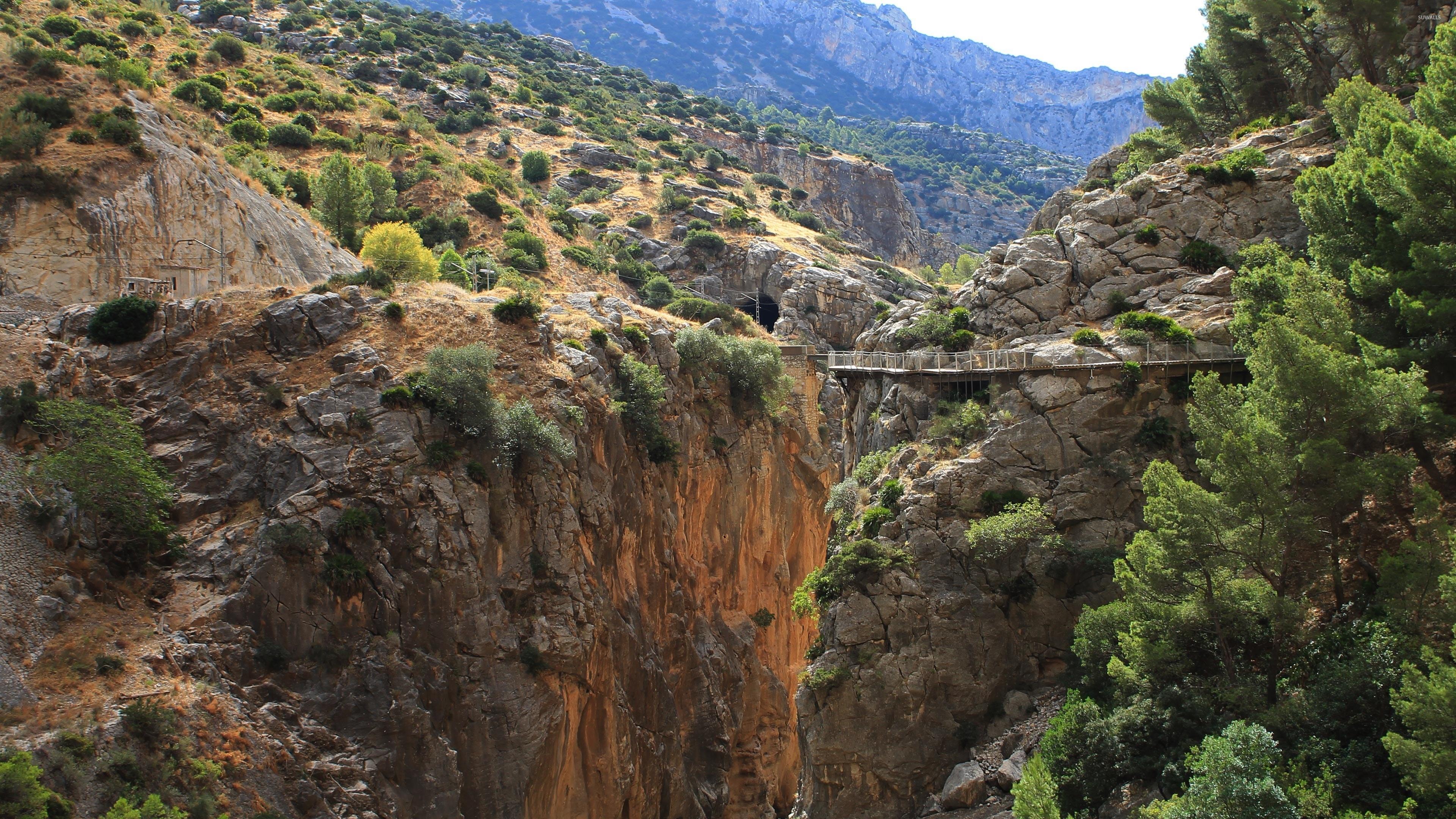 El Caminito Del Rey Path, Spain Wallpaper. Wallpaper Studio