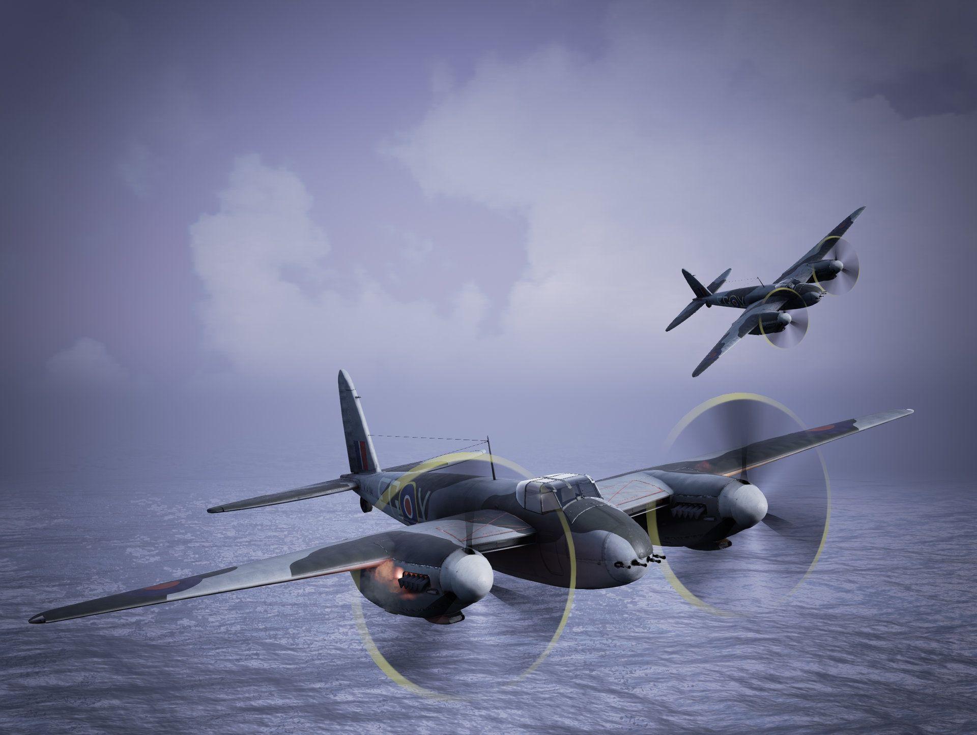 de Havilland Mosquito, Michael Whiteley