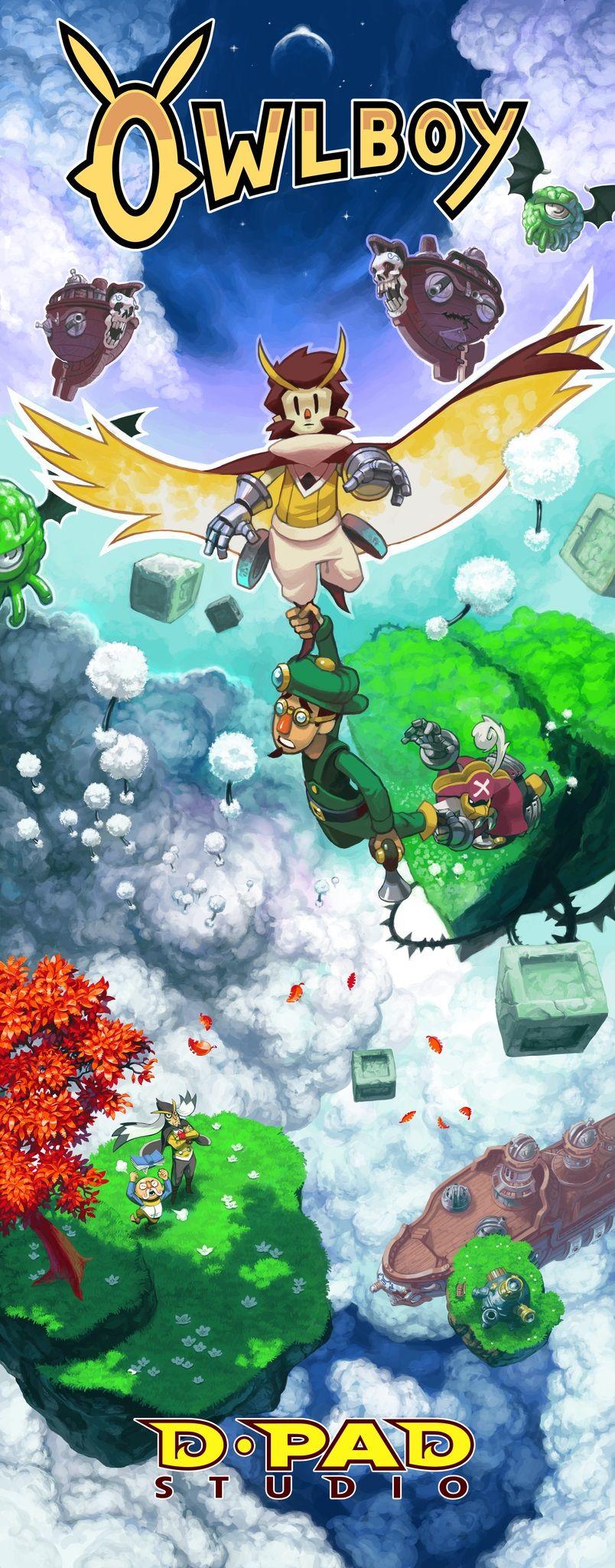 D Pad Studio Of Owlboy