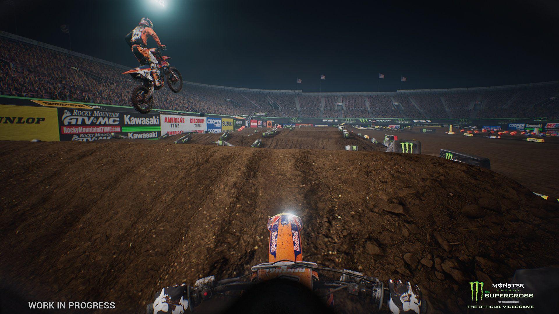 Monster Energy Supercross: The Official Videogame (2018) promotional