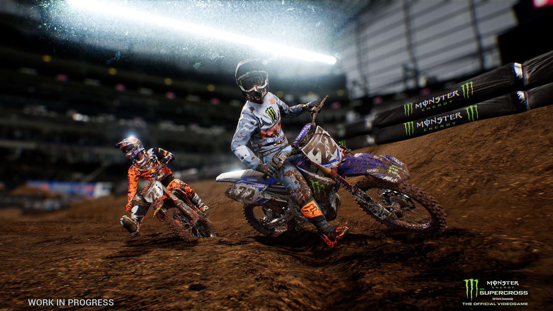 The First Official Monster Energy Supercross Videogame Announced