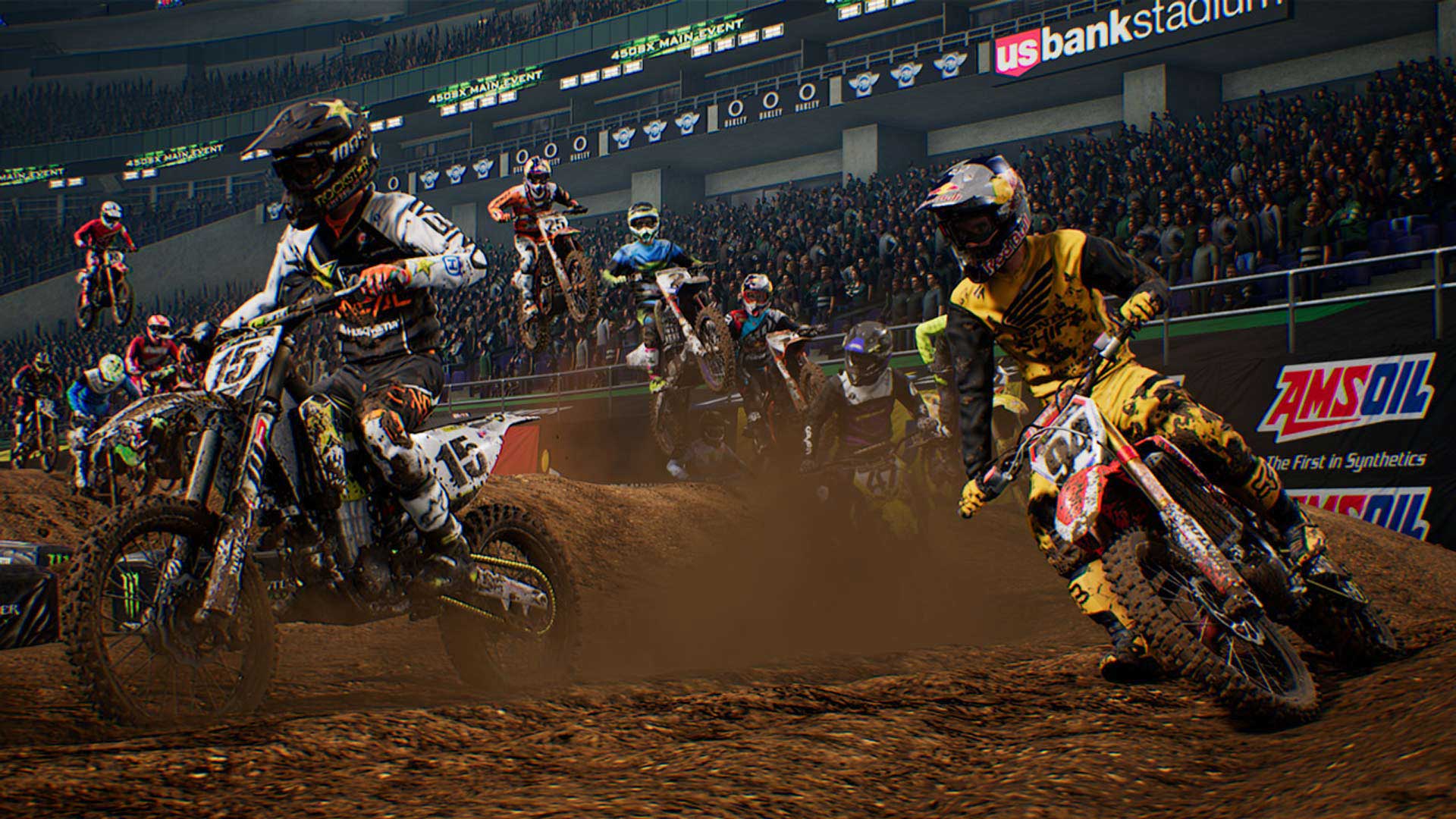 Monster Energy Supercross Edition on PS4. Official