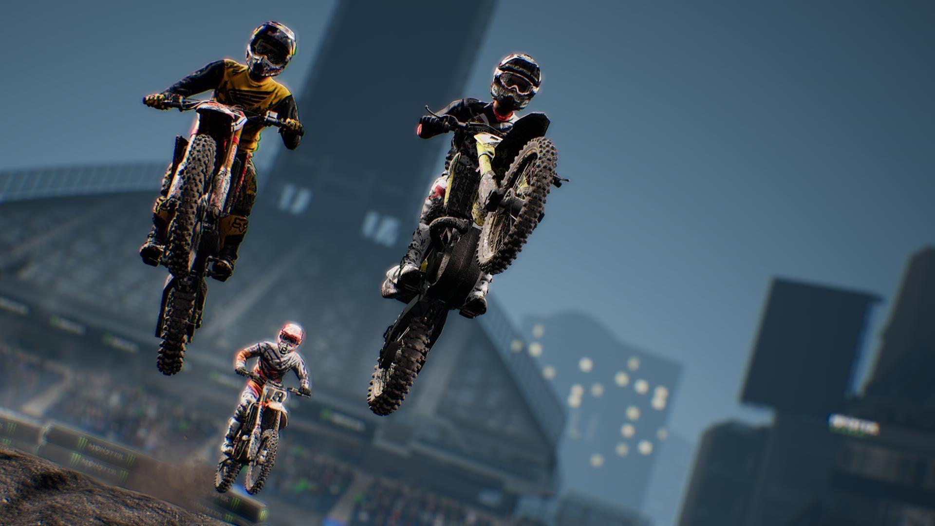 Monster Energy Supercross Official Videogame on PS4. Official