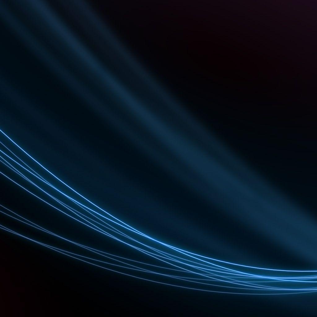 Blue line minimalistic #iPad #Air #Wallpaper