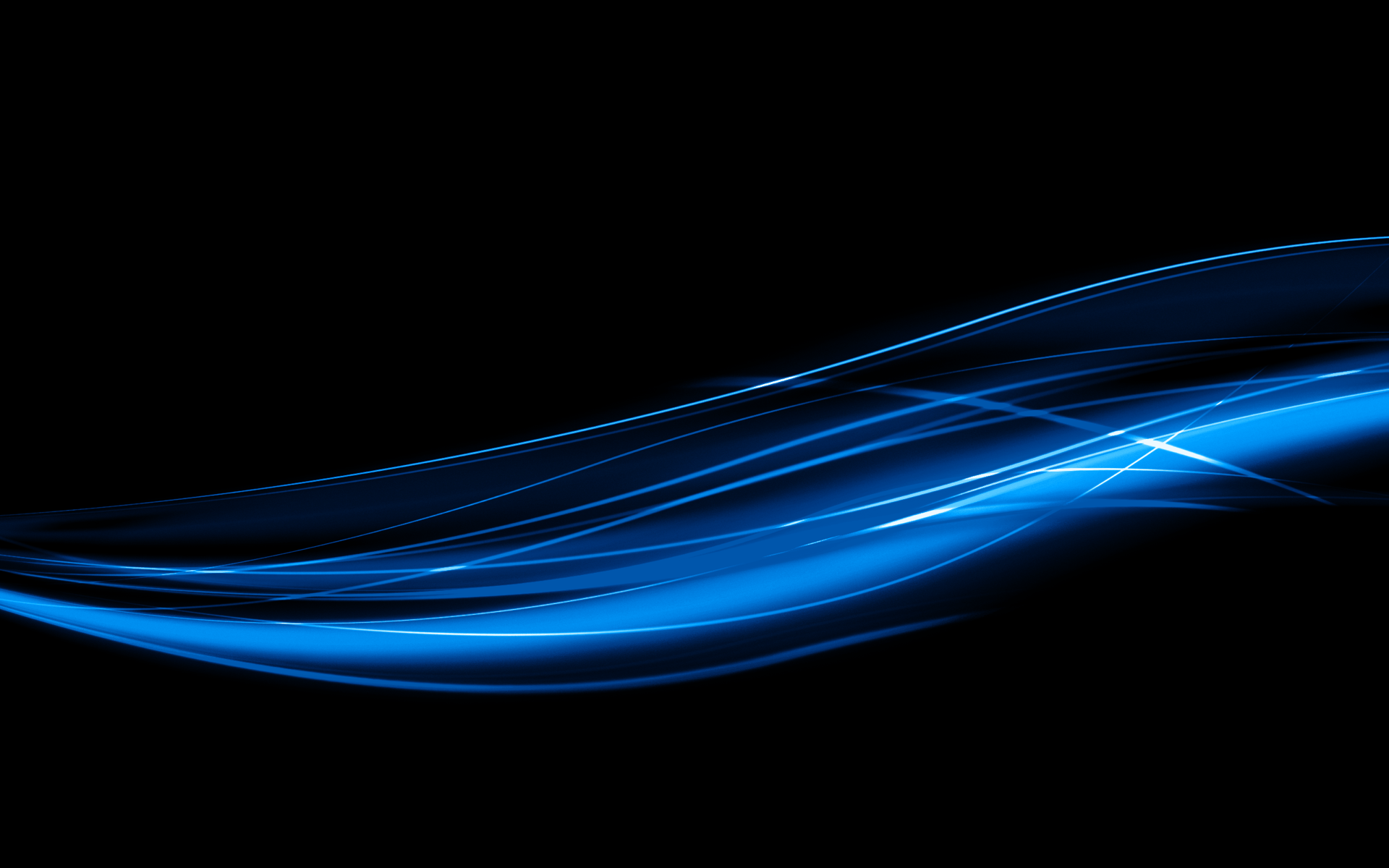 Abstract blue lines. Cool wallpaper. High quality