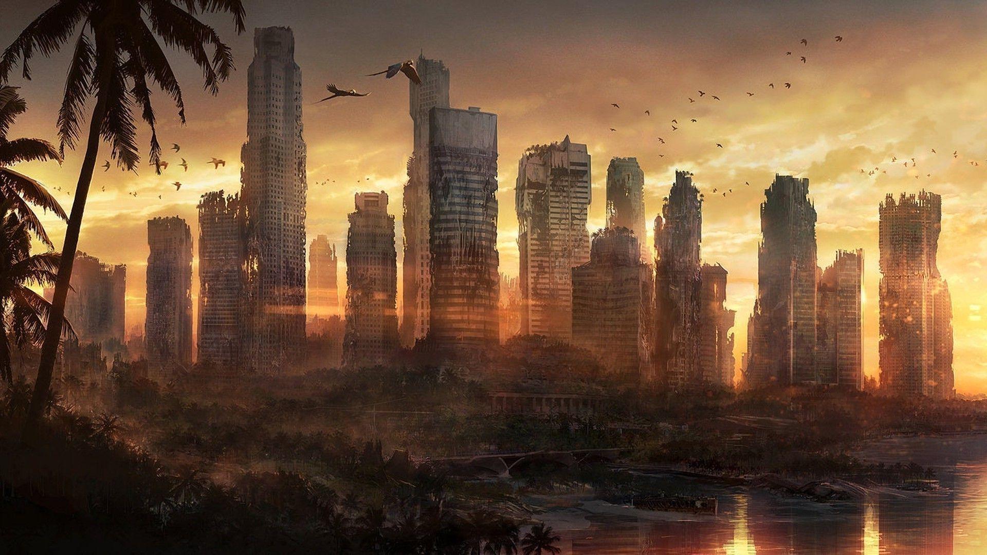 Download the Tropical Post Apocalypse Wallpaper, Tropical Post