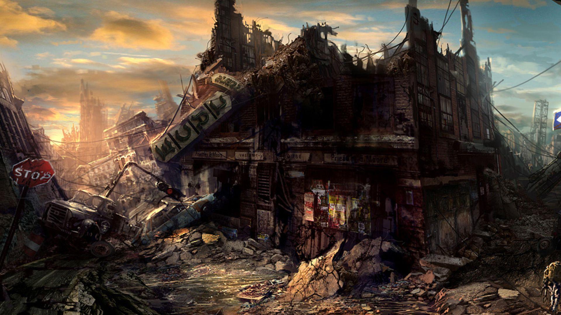 Post Apocalyptic HD Wallpaper and Background Image