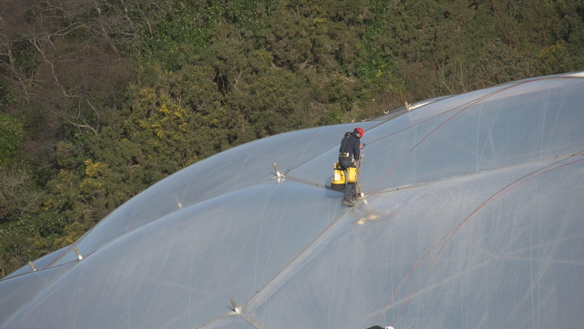 The Eden Project, Cornwall When I'm Cleaning Windows