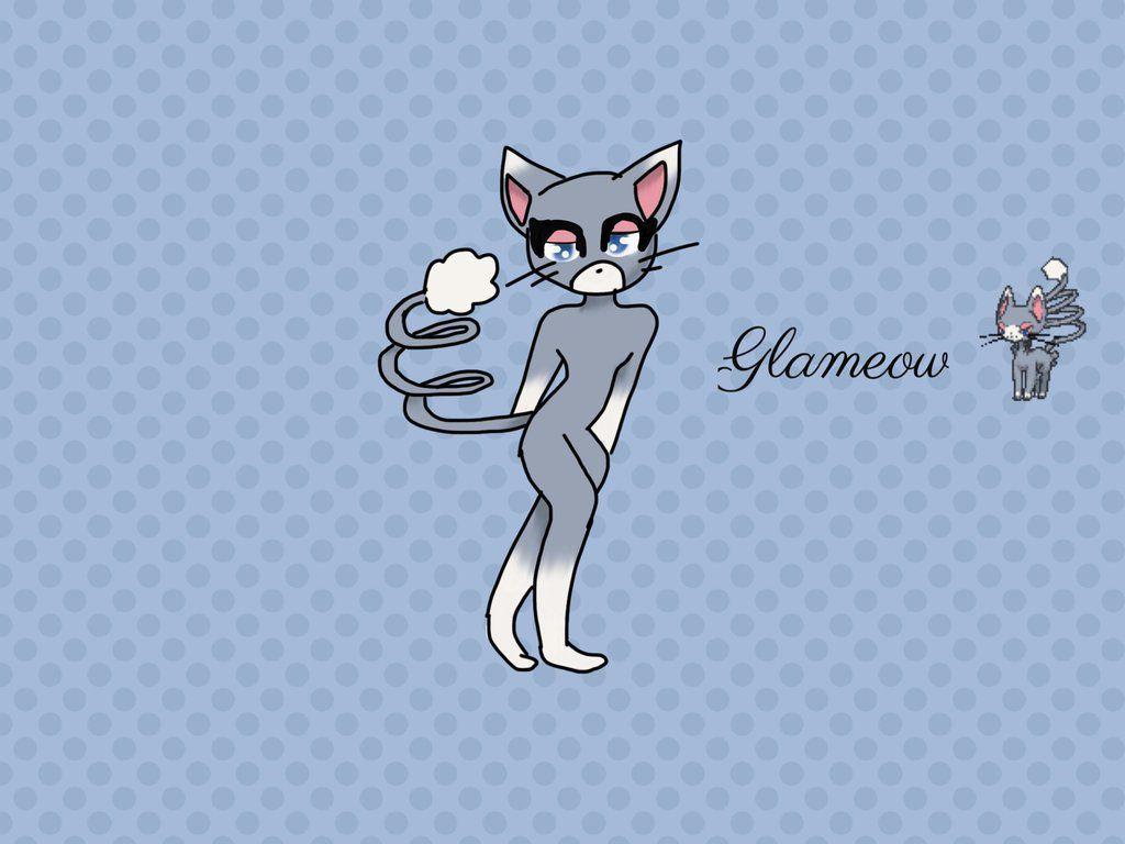 Glameow Drawing By Wolfpup The Furry