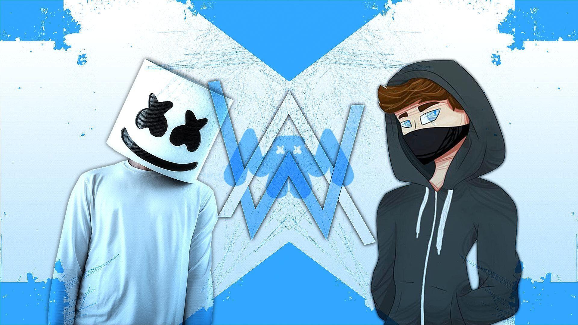 Marshmello And Alan Walker Wallpapers - Wallpaper Cave