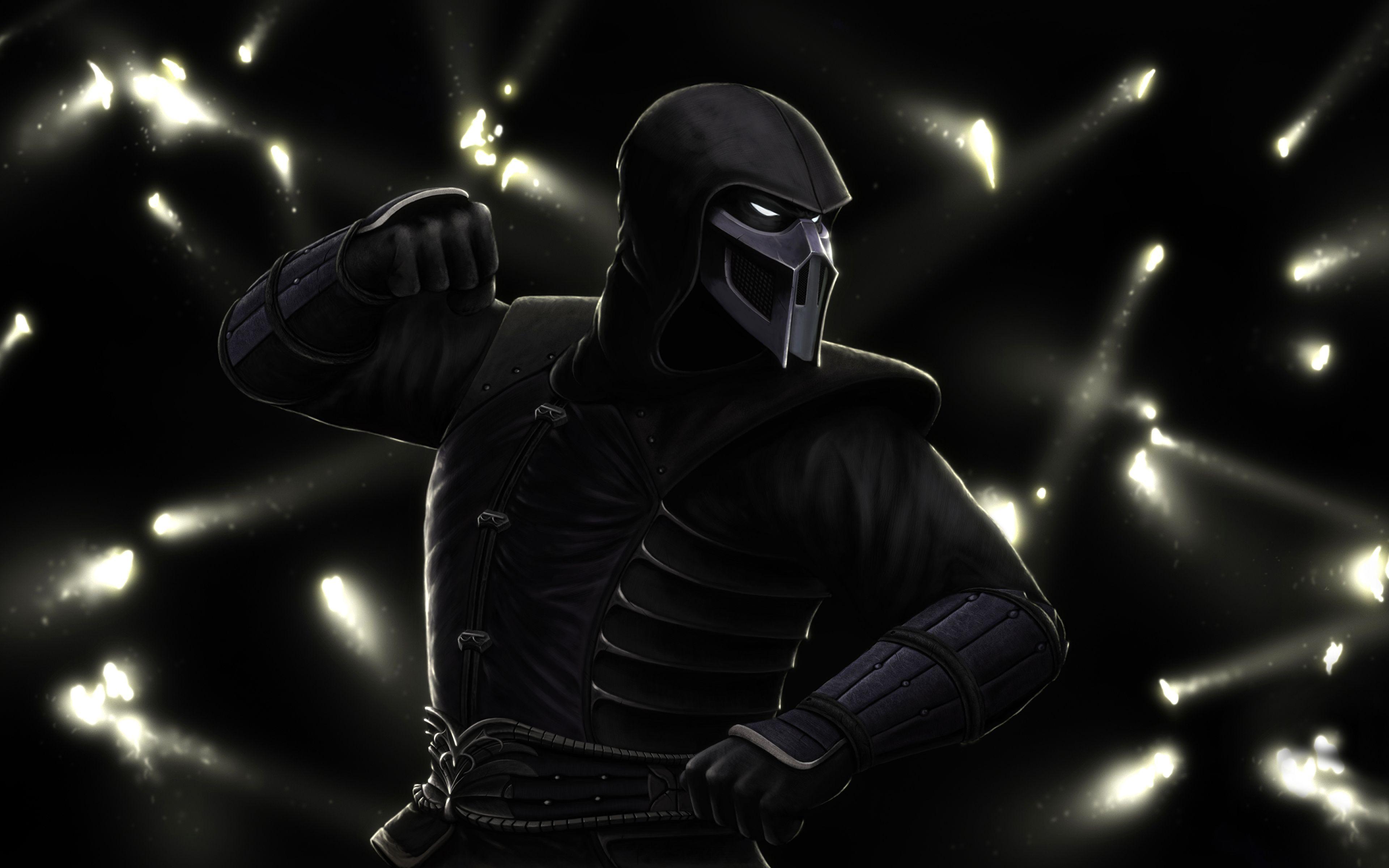 Picture Mortal Kombat Ninja Noob Saibot Fantasy Games 3840x2400