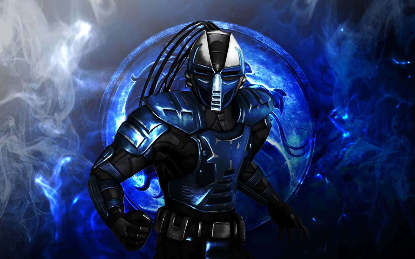 Mortal Kombat 9 Cyber Sub Zero HD Wallpaper, Background Image