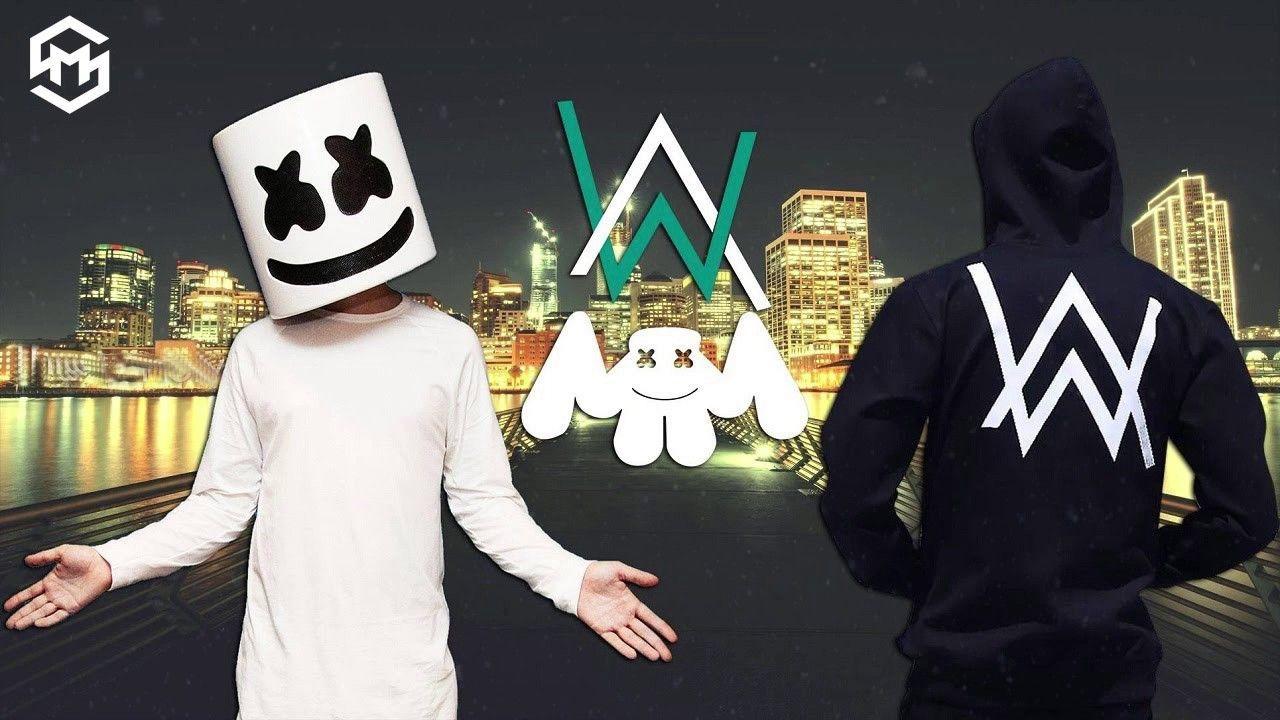 Marshmello And Alan Walker Wallpapers Wallpaper Cave
