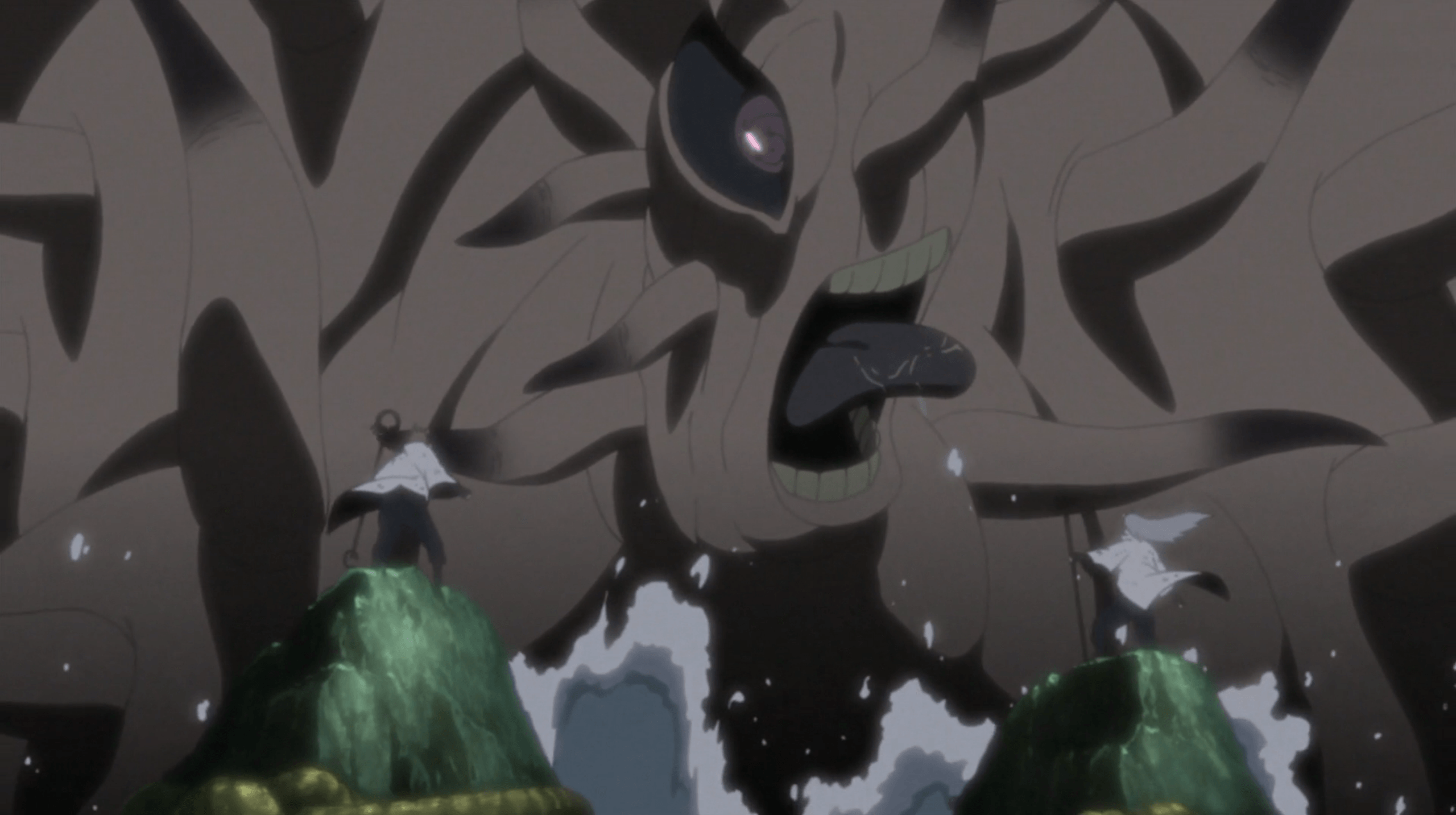 Hagoromo And Hamura Fight The Ten Tails.png. Narutopedia