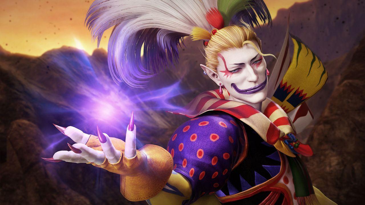 Dissidia: Final Fantasy Goes Crazy Clown With Kefka Palazzo