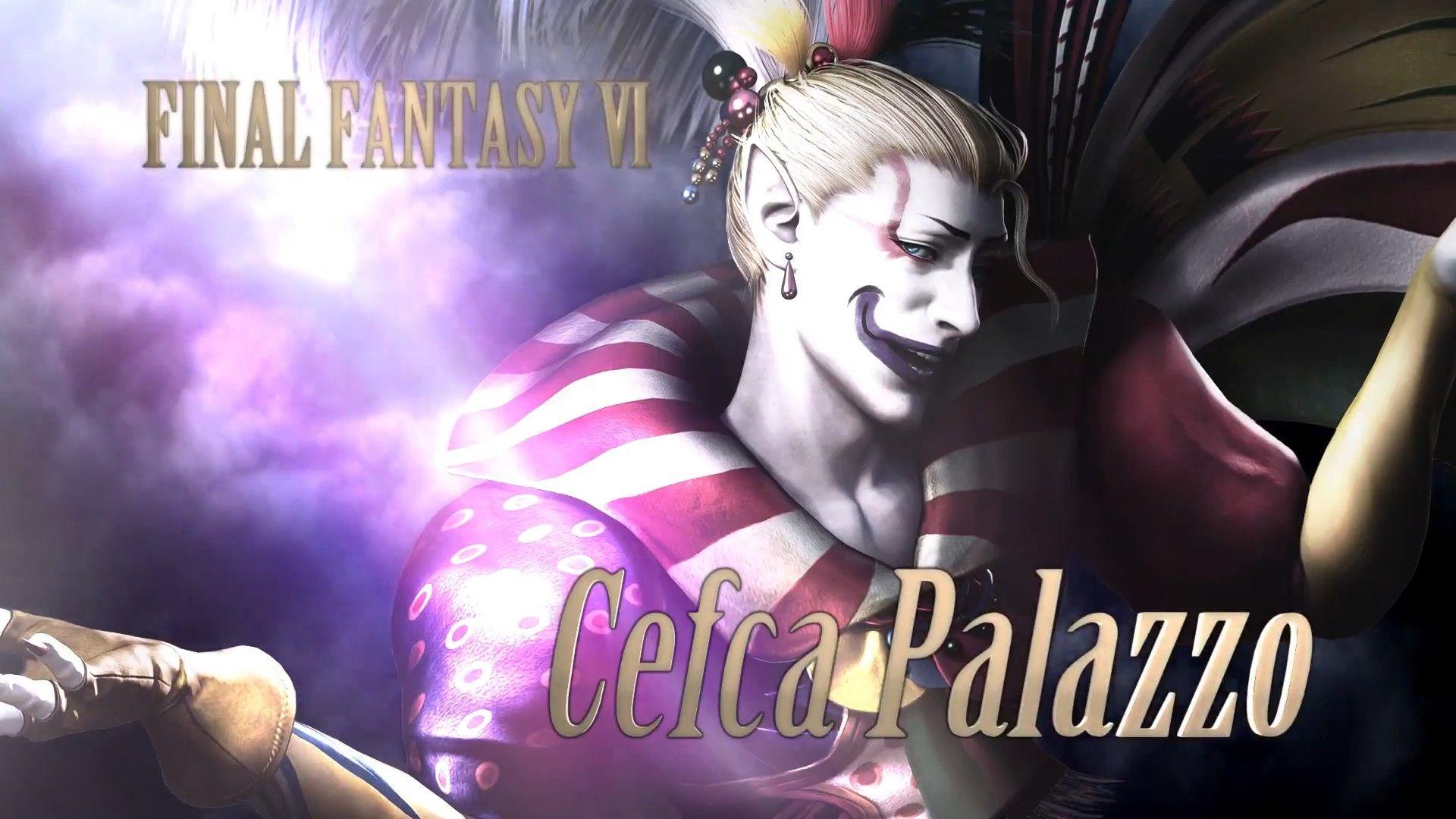 Dissidia: Final Fantasy Goes Crazy Clown With Kefka Palazzo