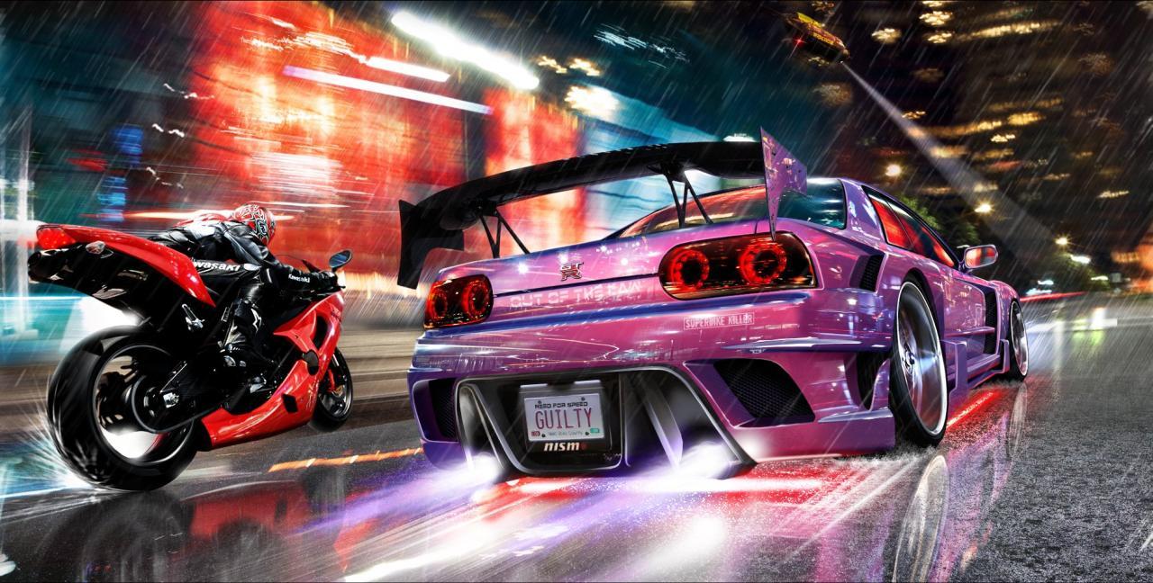 Need For Speed Out Of the Law: Concept art NFS: Underground Is Back