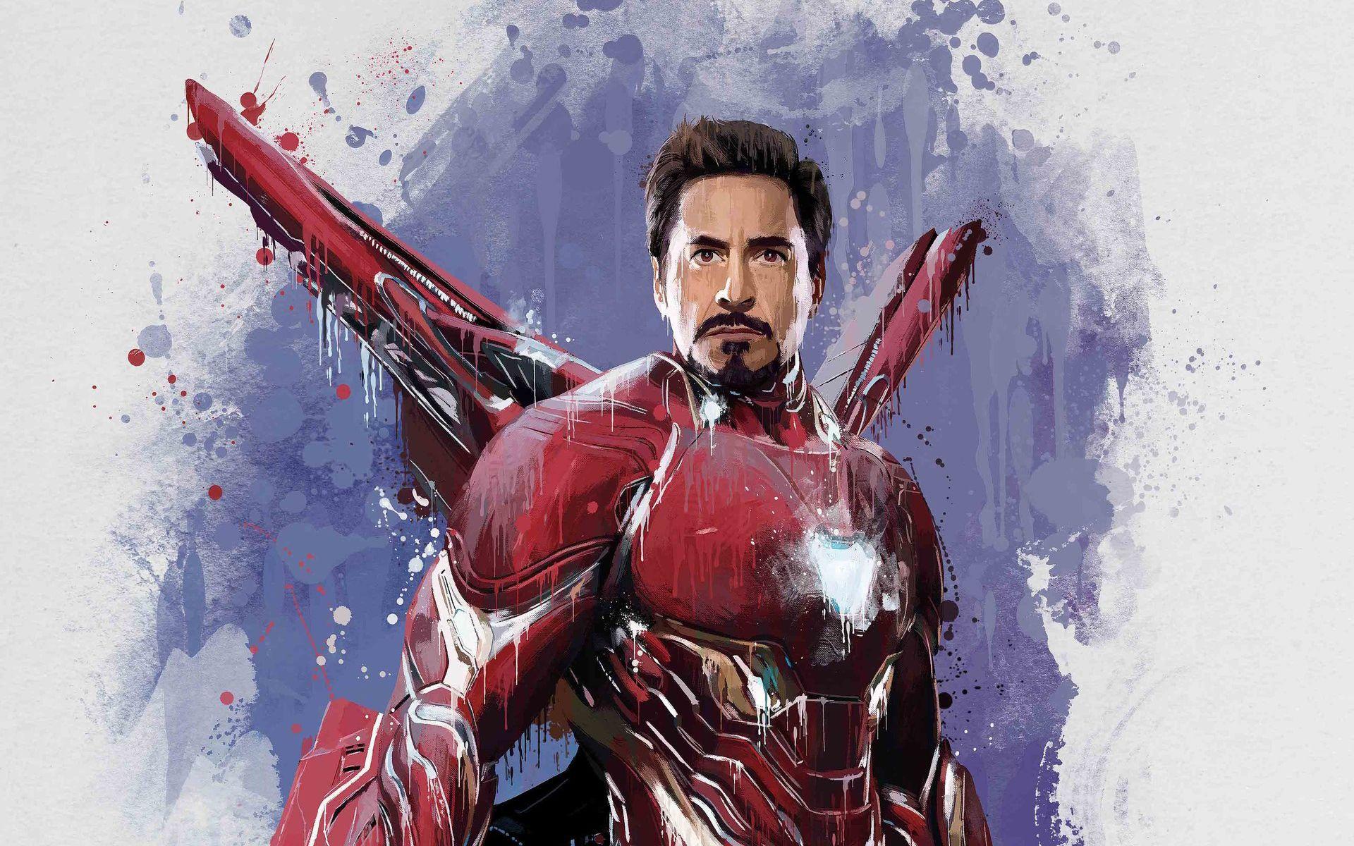 Iron Man Avengers Infinity. Wallpaper