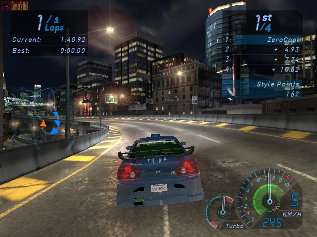 Need For Speed UNDERGROUND PC Game Screenshots • Windows • The Iso Zone