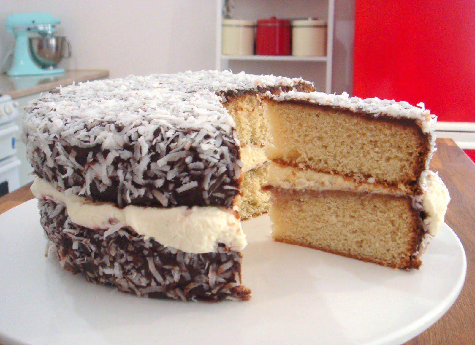 Australian Lamington Cake Wallpaper High Quality