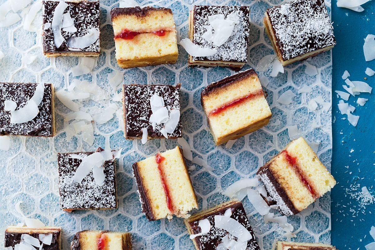Australian Lamington Cake Wallpaper High Quality