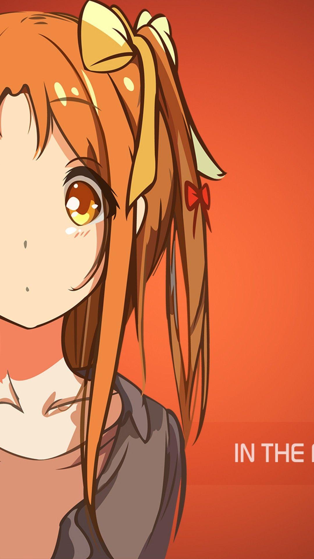 Orange Anime Wallpapers Wallpaper Cave