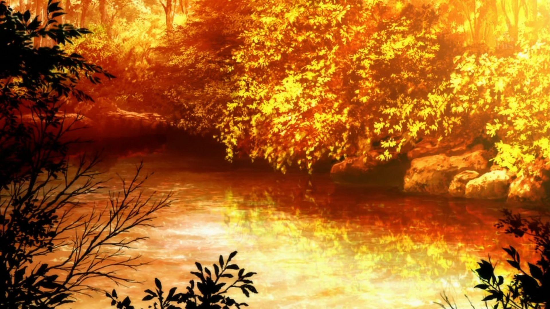 anime fall wallpapers Group with 67 items