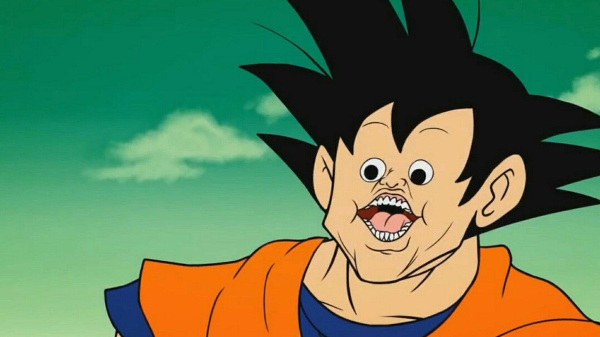 Funny Kid Goku Face Wallpapers.
