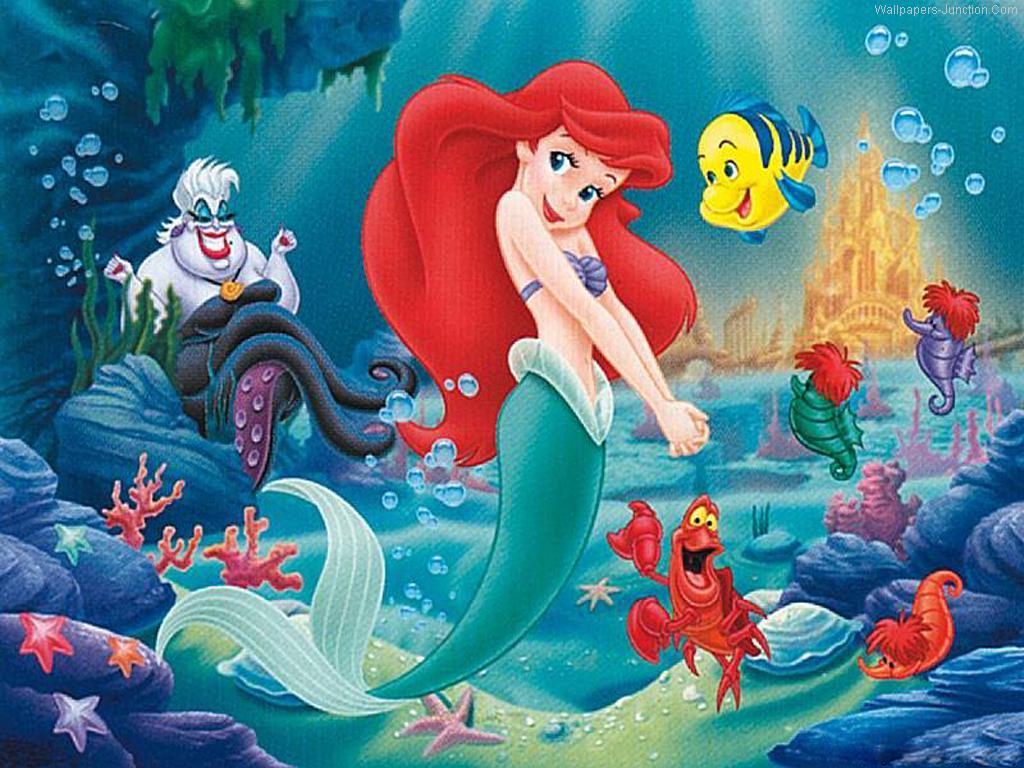 Little Mermaid Cov HD Wallpaper, Background Image
