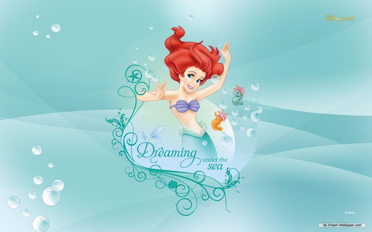 HQ RES Wallpaper of Little Mermaid for mobile and desktop