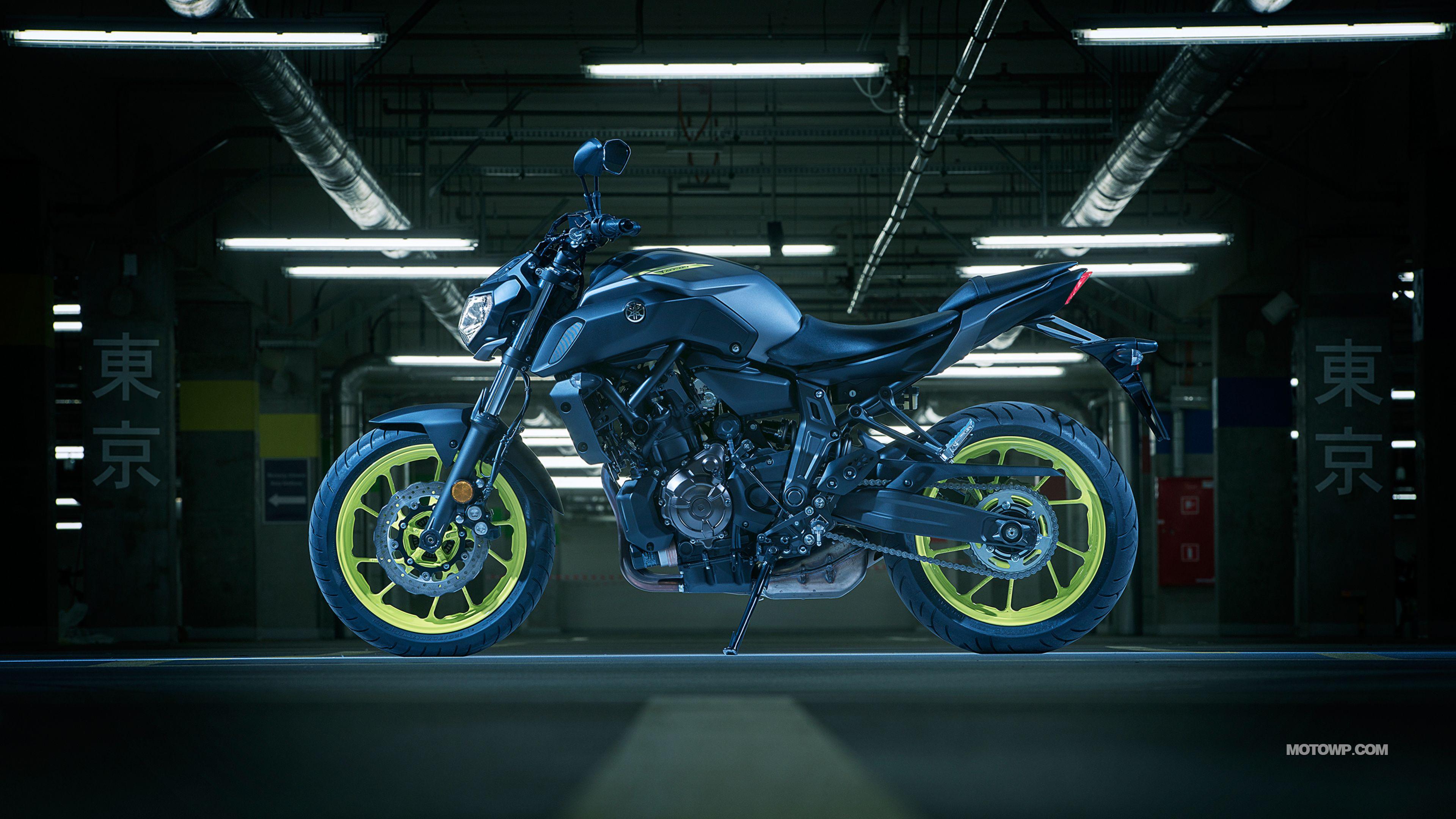 Motorcycles Desktop Wallpaper Yamaha MT 07