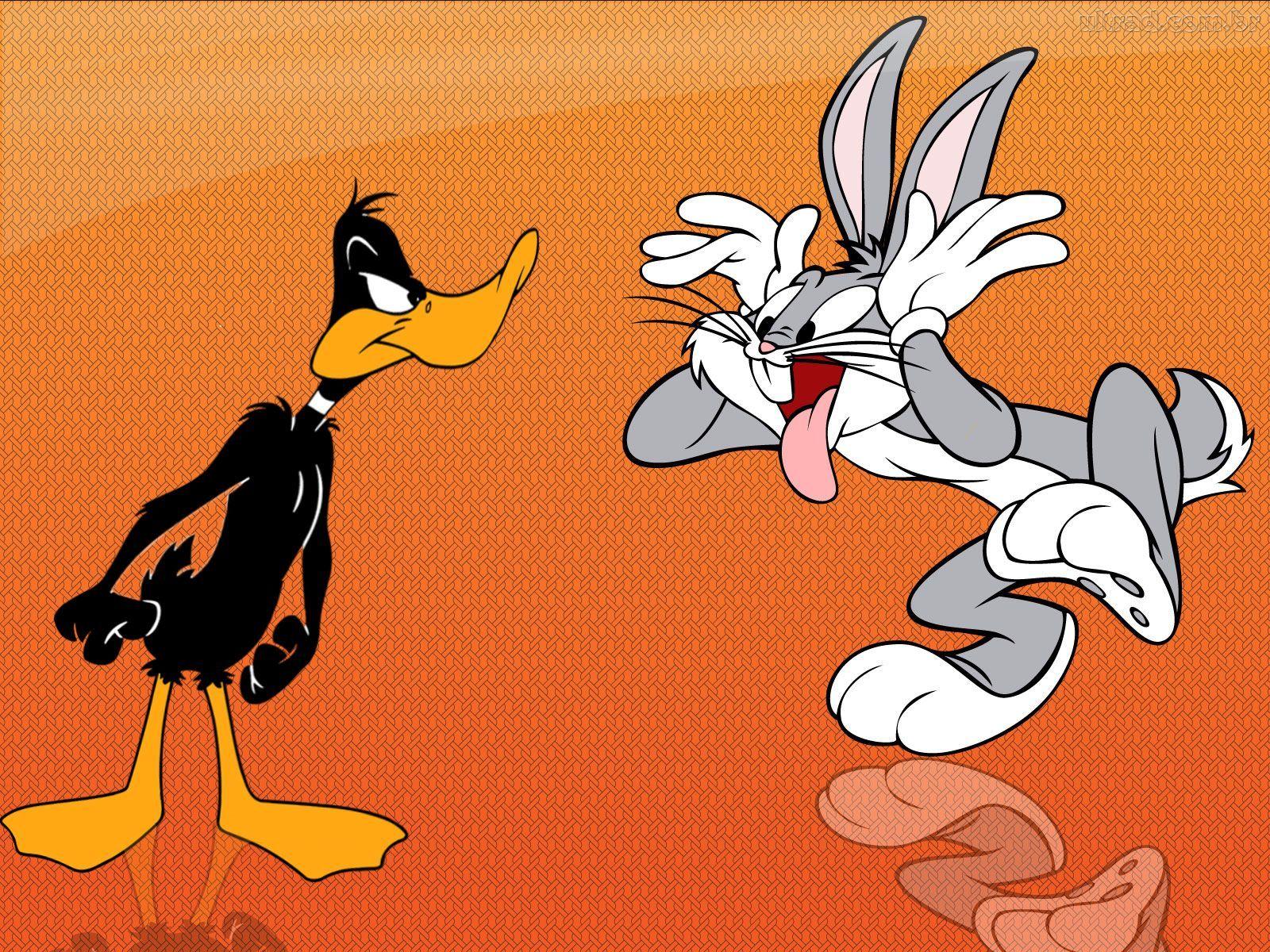 Bugs Bunny And Daffy Duck Drawings HD Wallpaper, Background Image