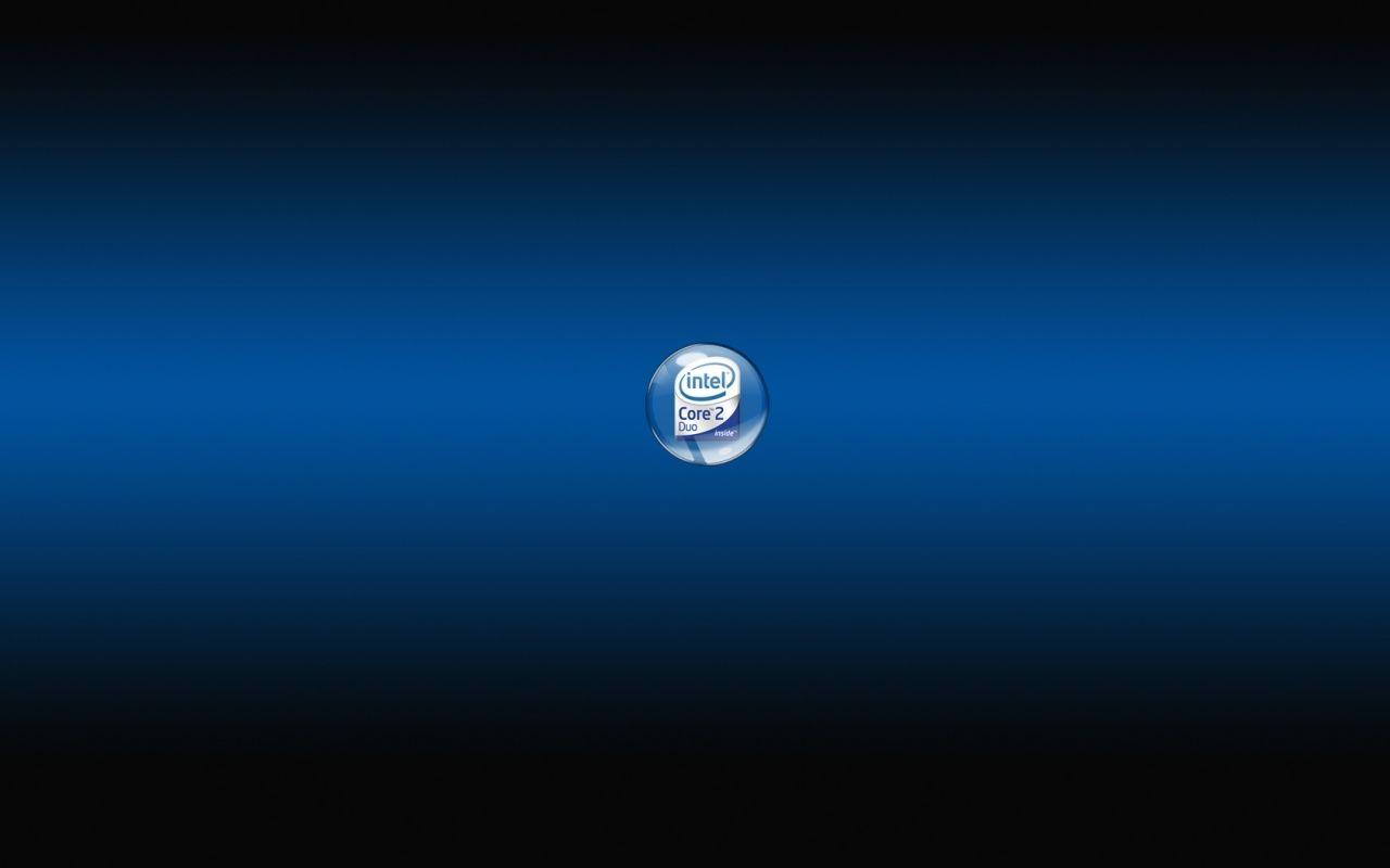 Intel Core 2 Logo desktop PC and Mac wallpaper