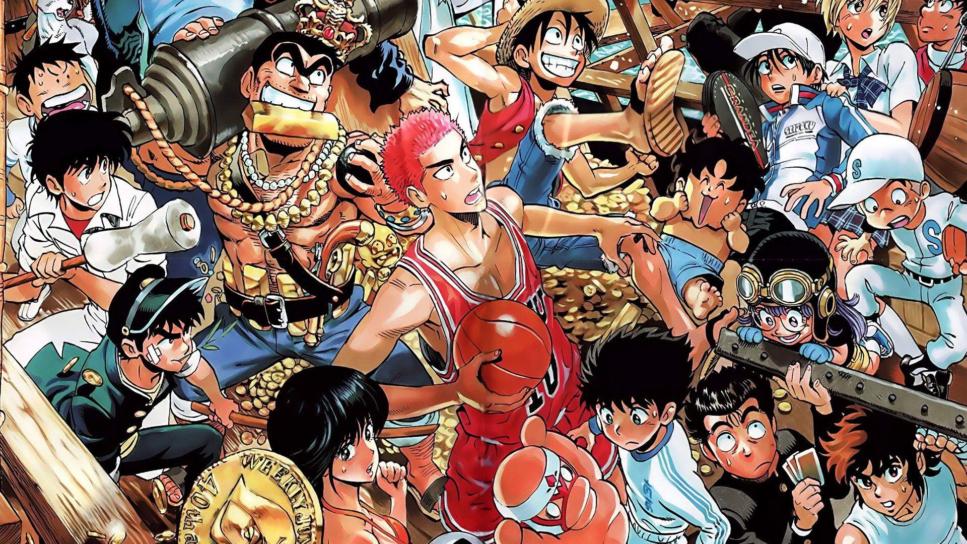 Crossover, Shonen Jump HD Wallpaper & Background • 1951 • Wallur