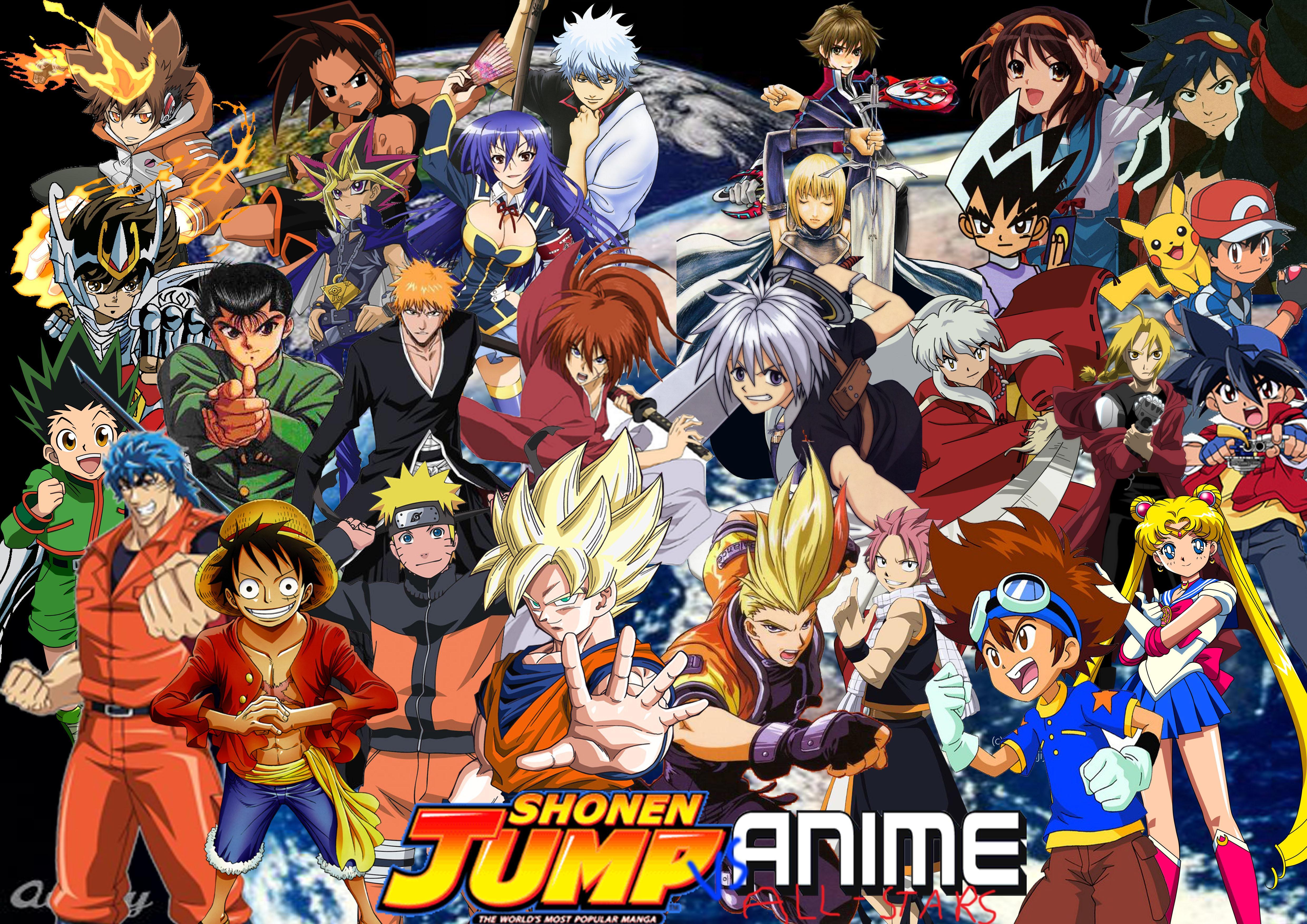 Featured image of post Shonen Anime Mashup Wallpaper A crossover wallpaper with my top 10 shonen animes