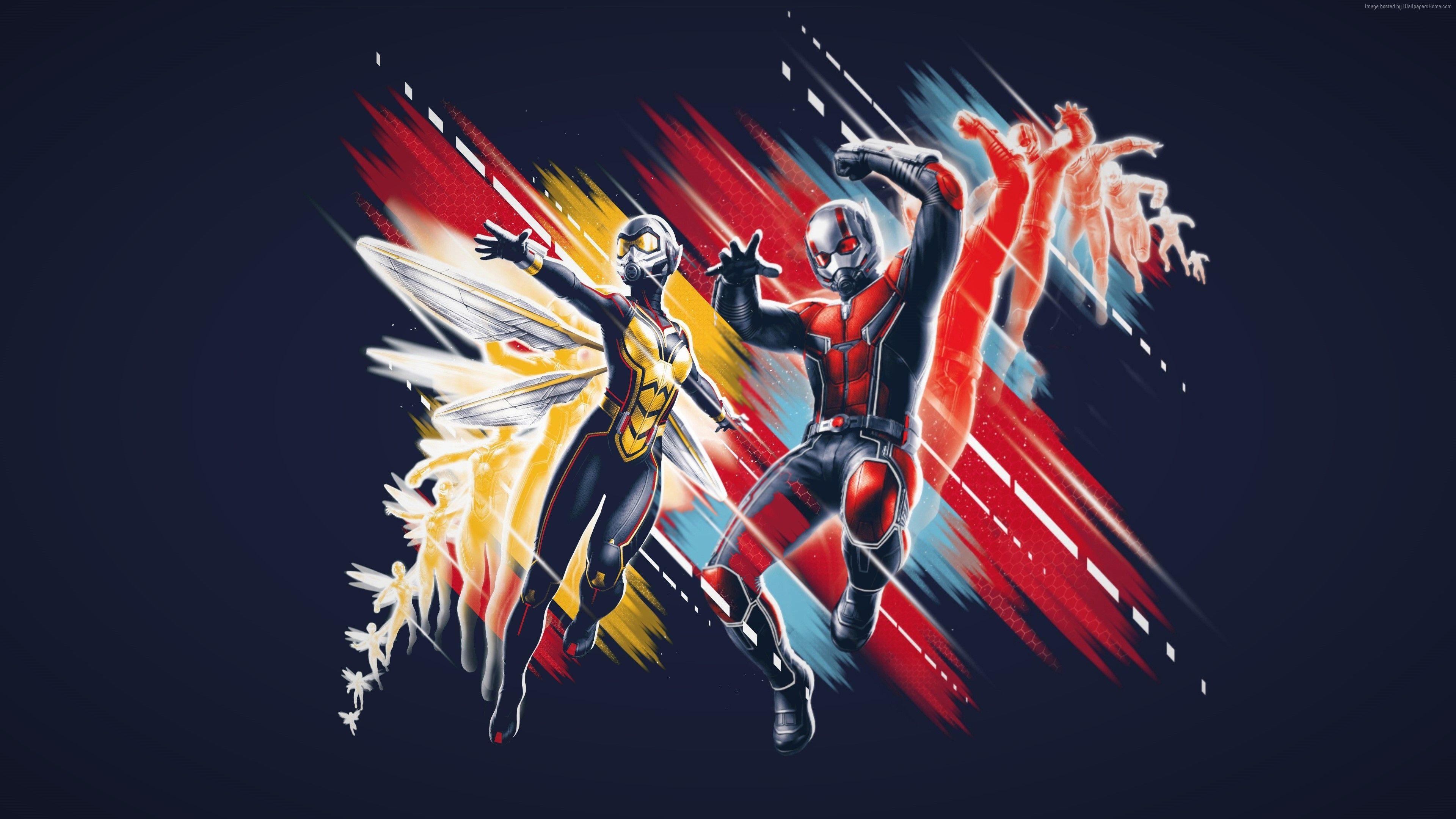 Wallpaper Ant Man And The Wasp, Poster, 4K, Movies
