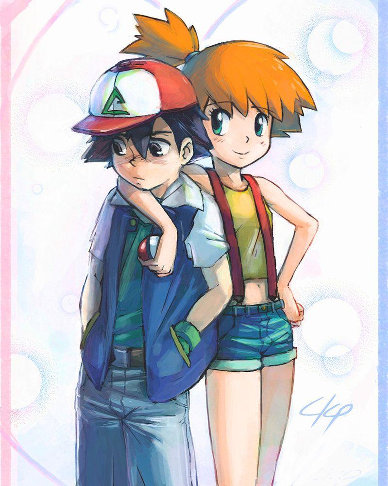 Pok Mon Ash And Misty Wallpapers Wallpaper Cave