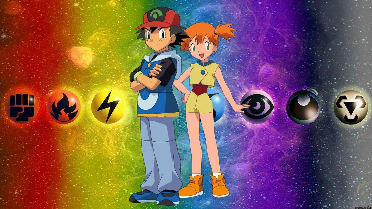 Ash and Misty Wallpaper 4