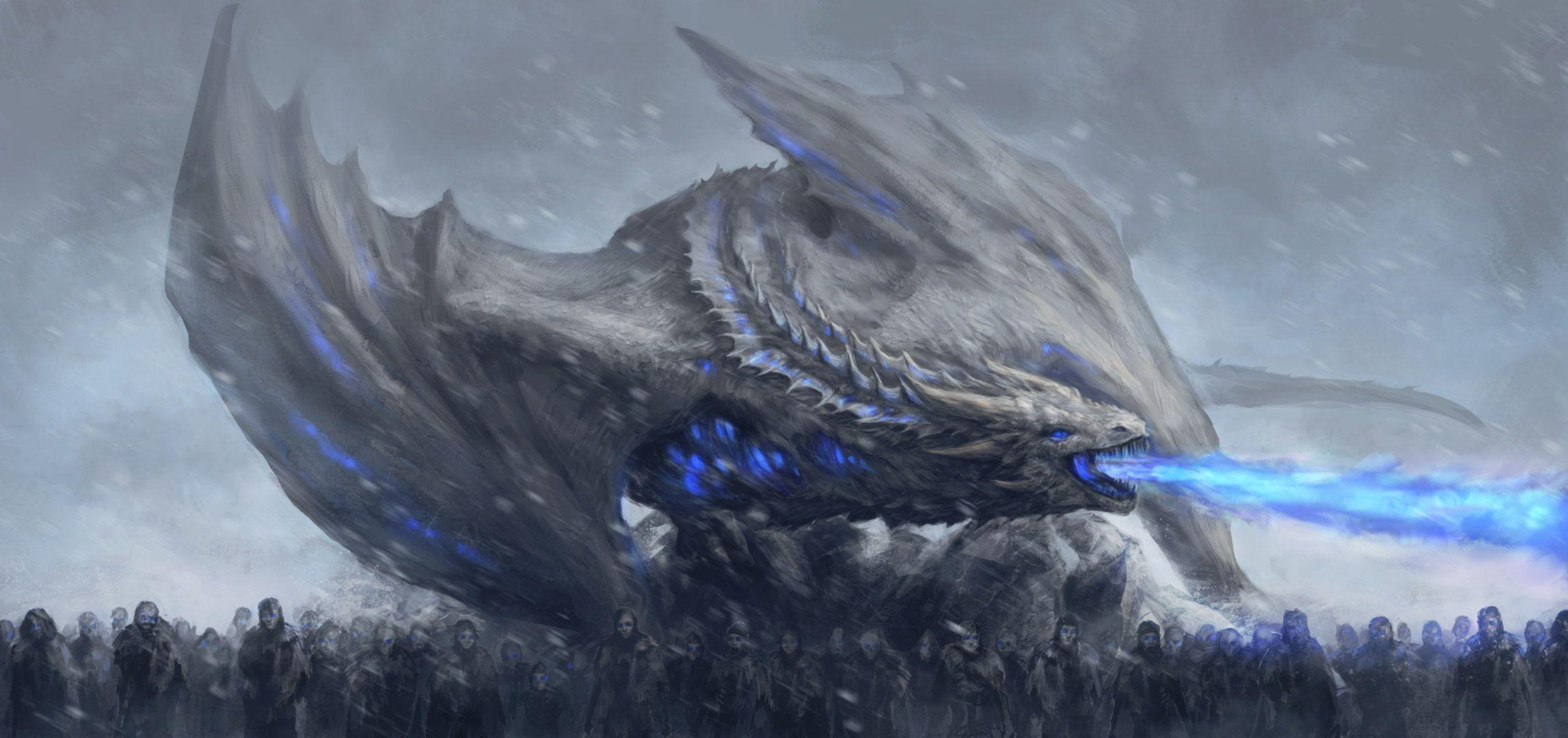 White Walkers Dragon Game Of Thrones, HD Tv Shows, 4k Wallpaper