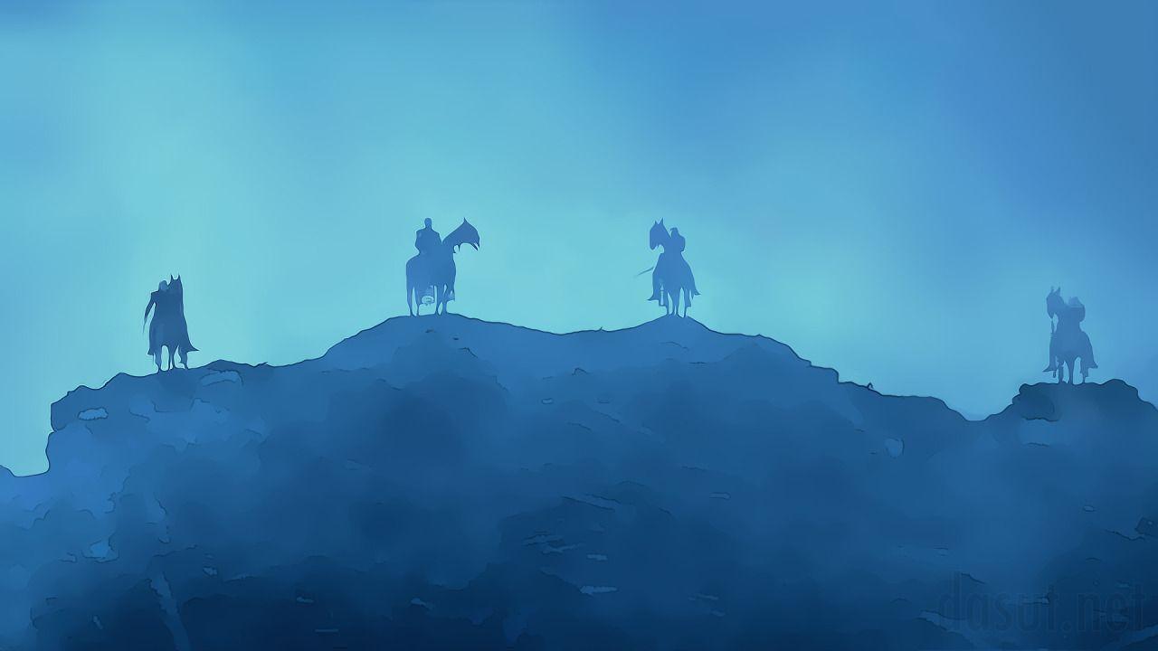 OC My first ASOIAF Wallpaper White Walkers